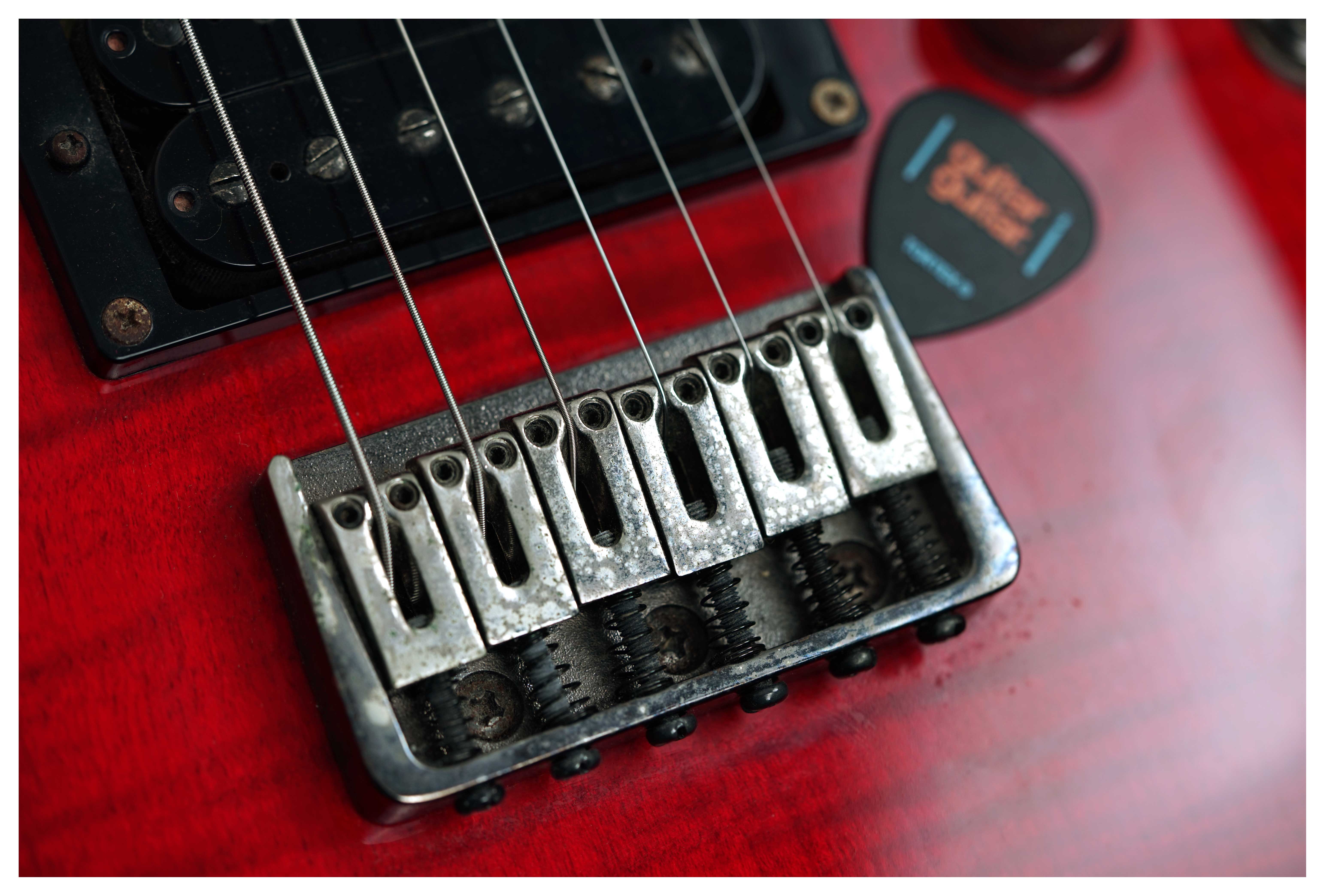 ESP LTD 2016 H-101FM See-Thru Red (Pre-Owned) #IW16020769