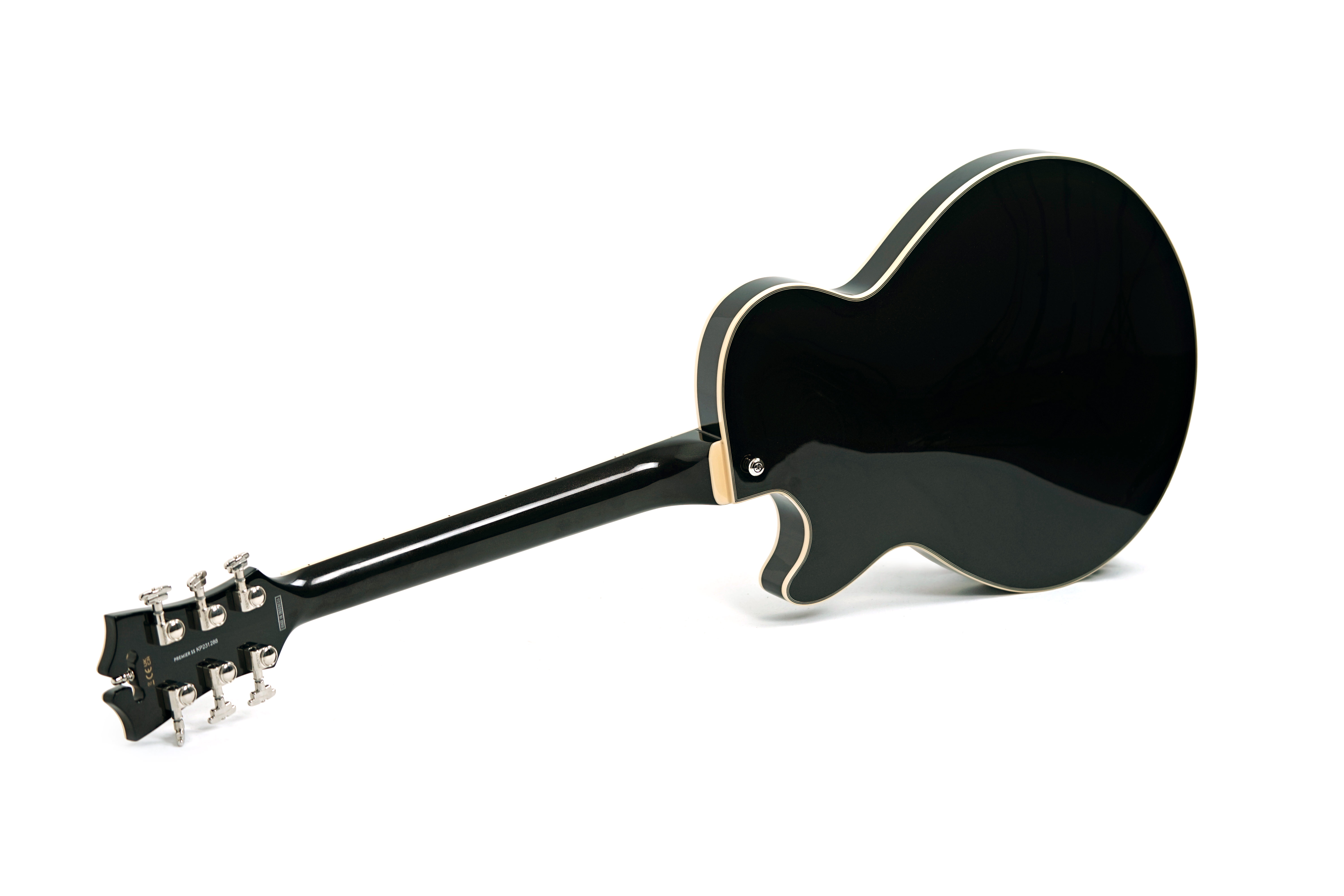 D'Angelico 2023 Premier SS Stop Bar Black Flake (Pre-Owned) #KP231288