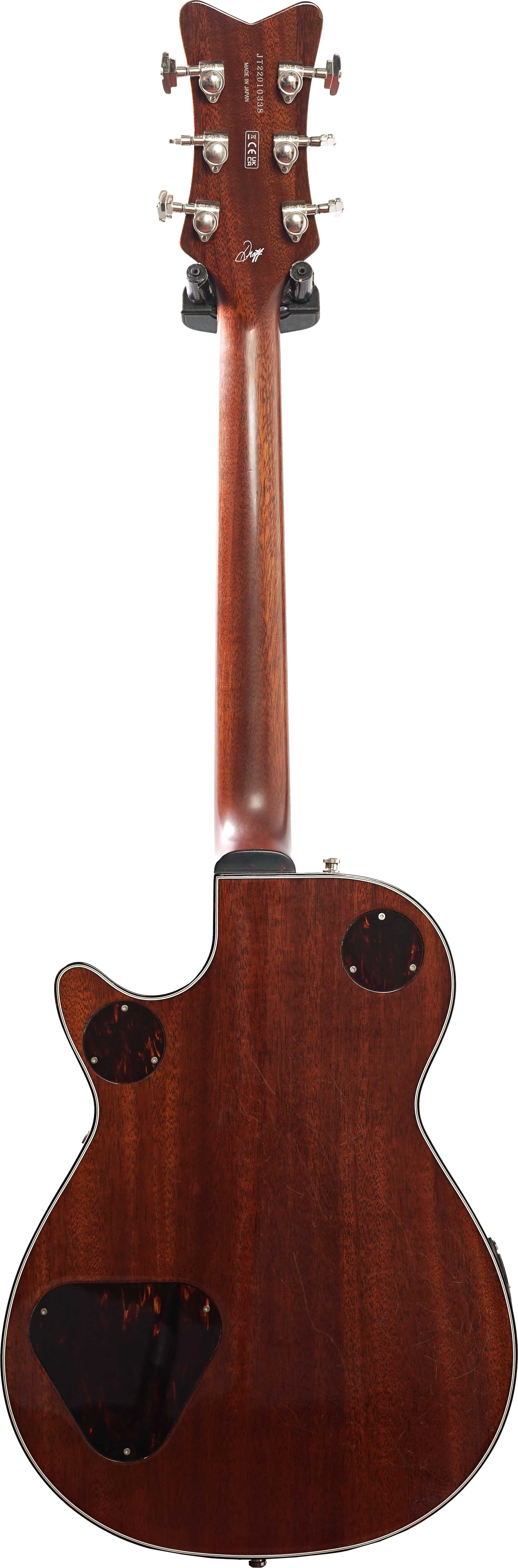 Gretsch 2022 G6134TFM-NH Nigel Hendroff Penguin Amber Flame Ebony Fingerboard (Pre-Owned) #JT22010338