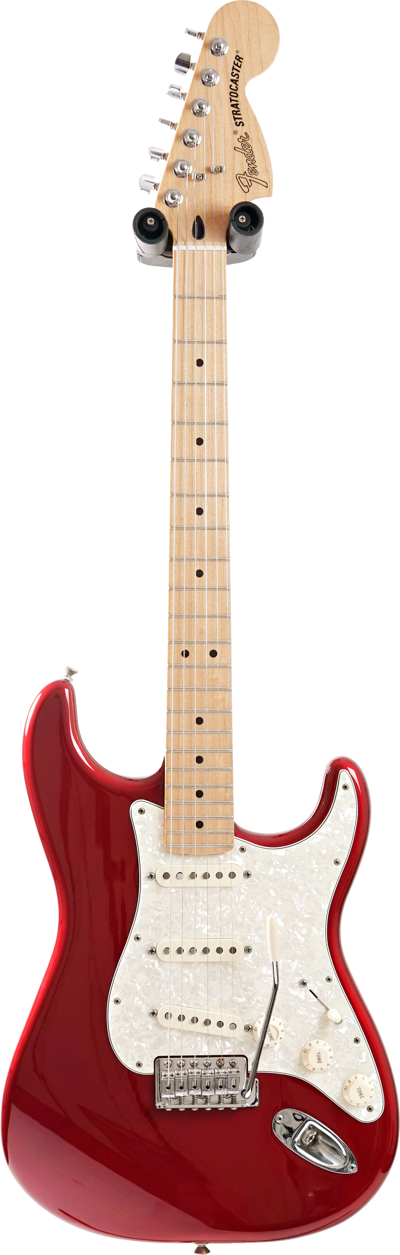 Fender 2013 Deluxe Roadhouse Stratocaster Candy Apple Red Maple Fingerboard (Pre-Owned) #mx13382608