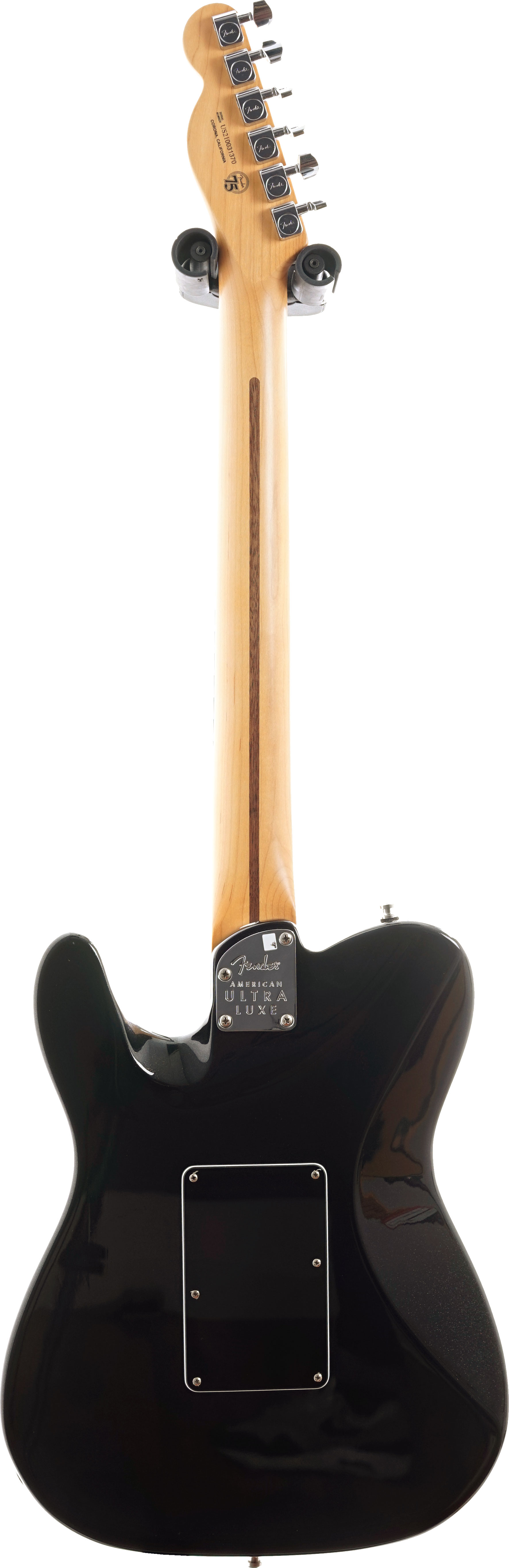 Fender 2021 American Ultra Luxe Telecaster HH Floyd Mystic Black Maple Fingerboard (Pre-Owned) #US210031370