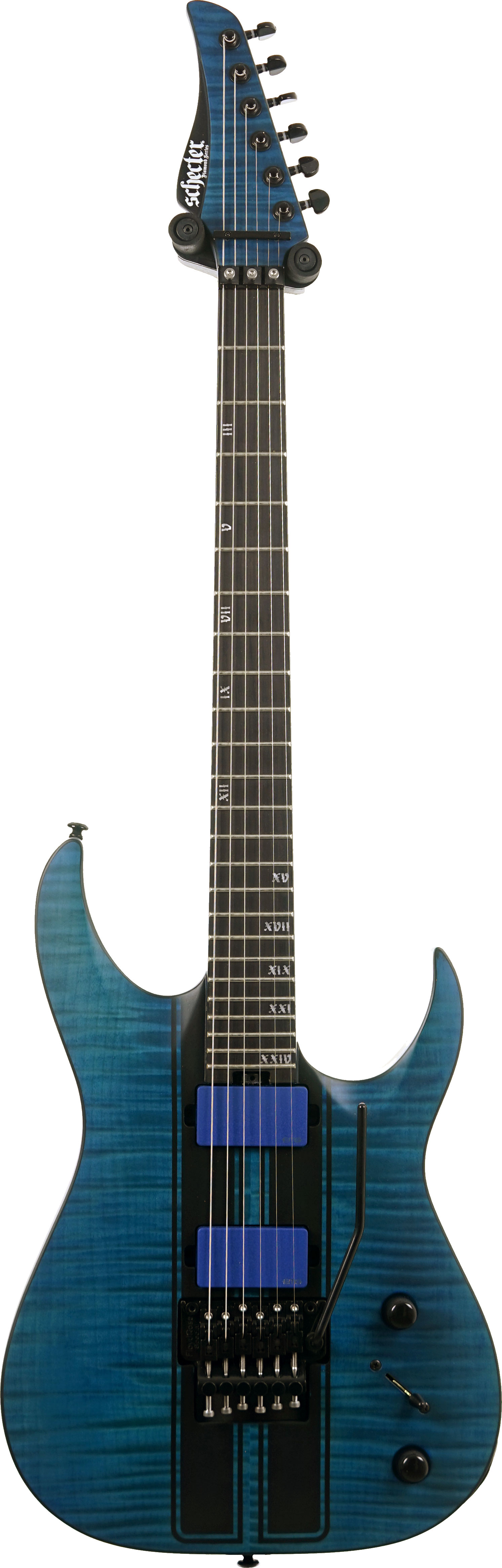 Schecter Banshee GT-FR Satin Trans Blue (Pre-Owned) #IW20011601