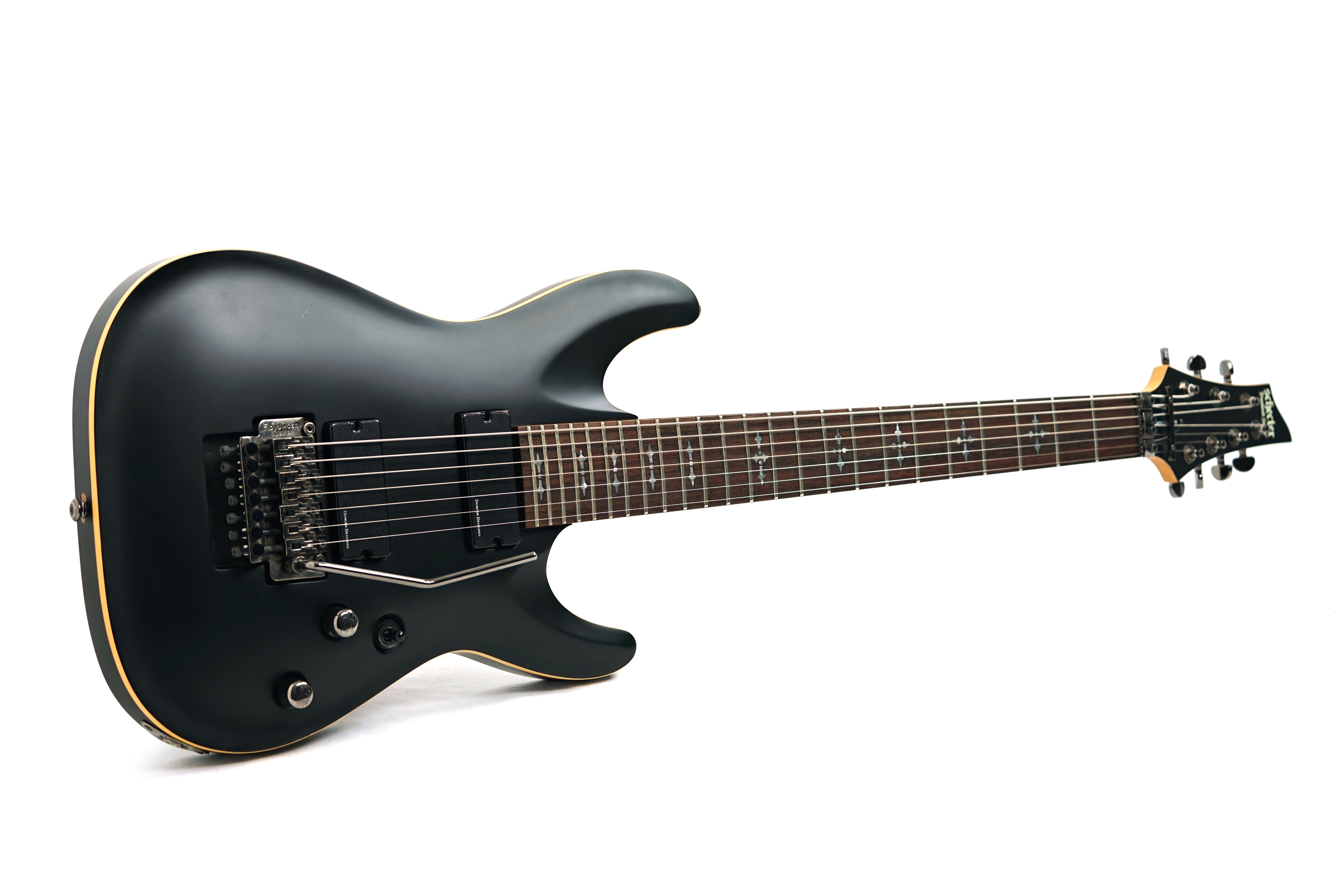 Schecter Damien Elite 7 FR Satin Black (Pre-Owned) #IW15060626
