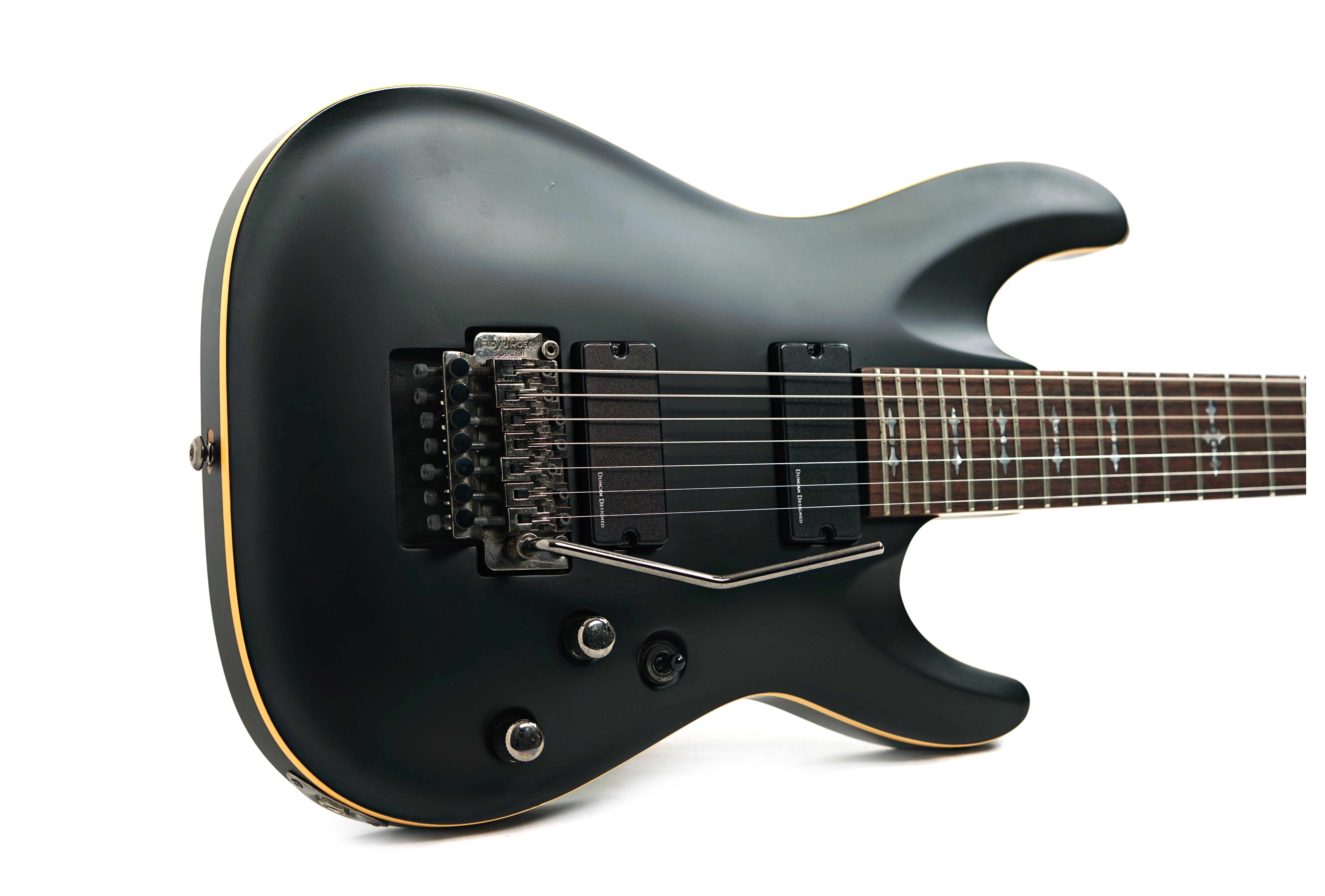 Schecter Damien Elite 7 FR Satin Black (Pre-Owned) #IW15060626