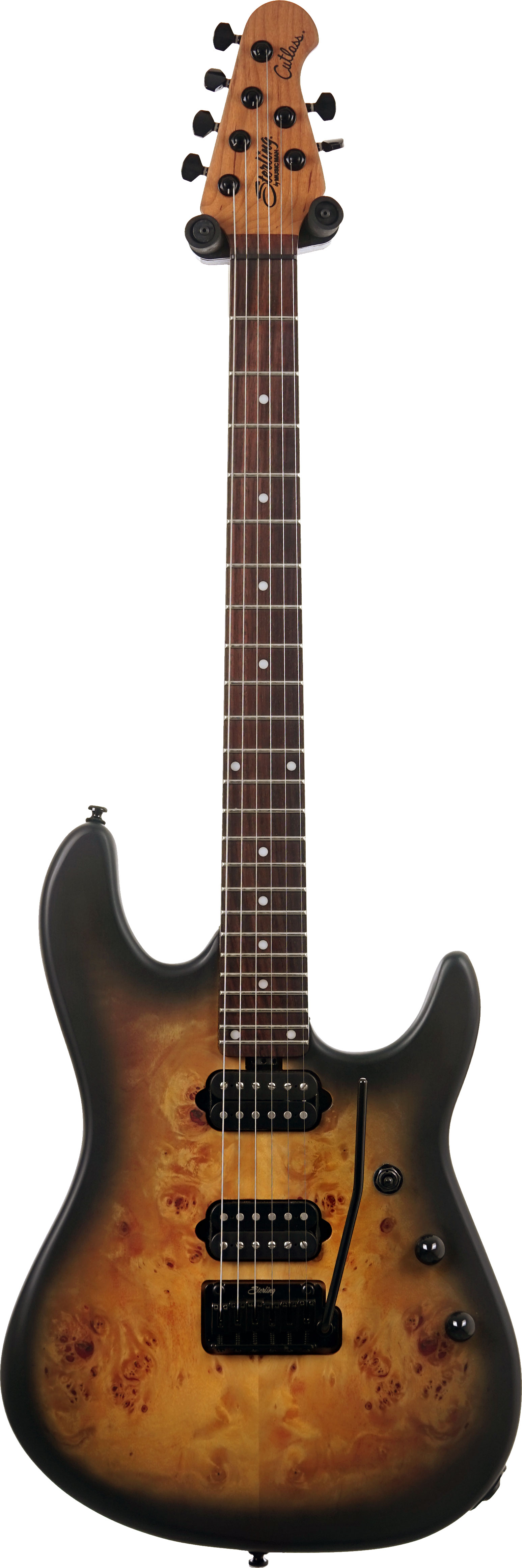 Music Man Sterling Jason Richardson Cutlass 6 Natural Poplar Burl Burst Rosewood Fingerboard (Pre-Owned) #SG47238