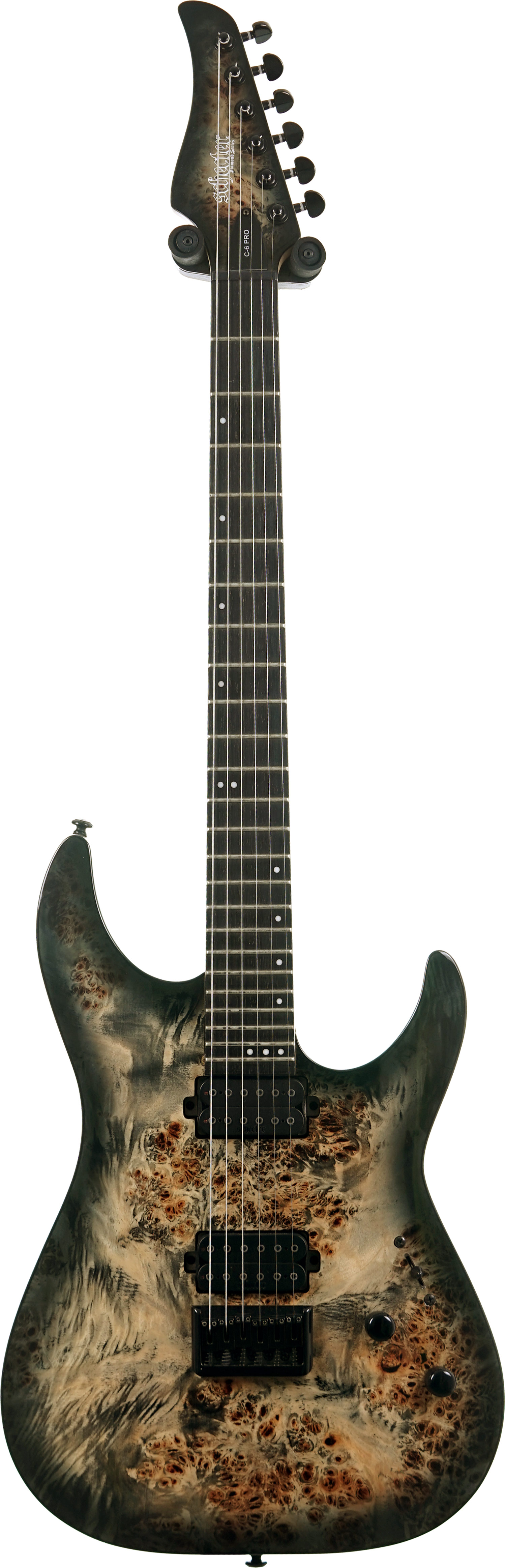 Schecter C-6 Pro Charcoal Black (Pre-Owned) #IW1850822