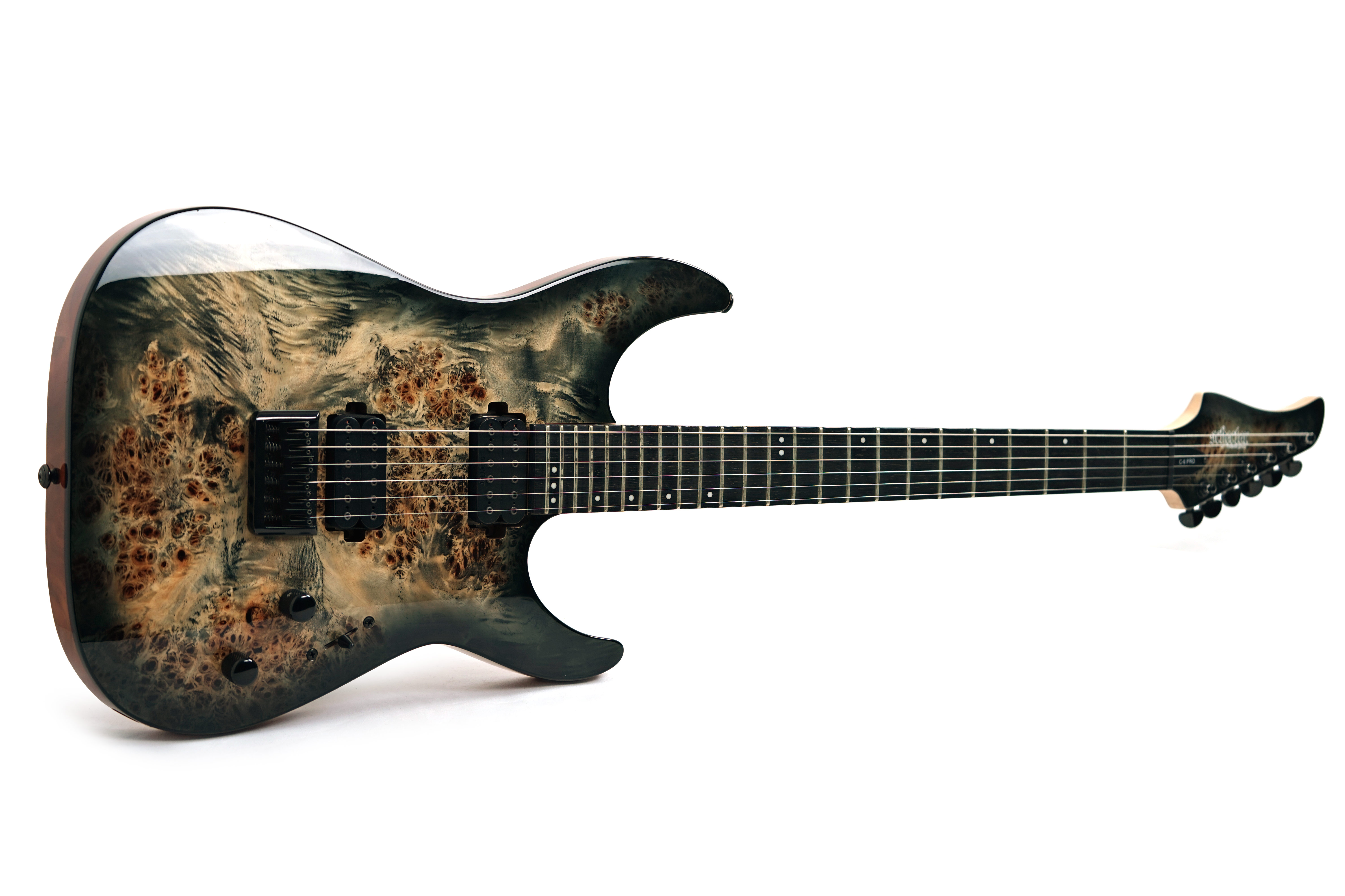 Schecter C-6 Pro Charcoal Black (Pre-Owned) #IW1850822