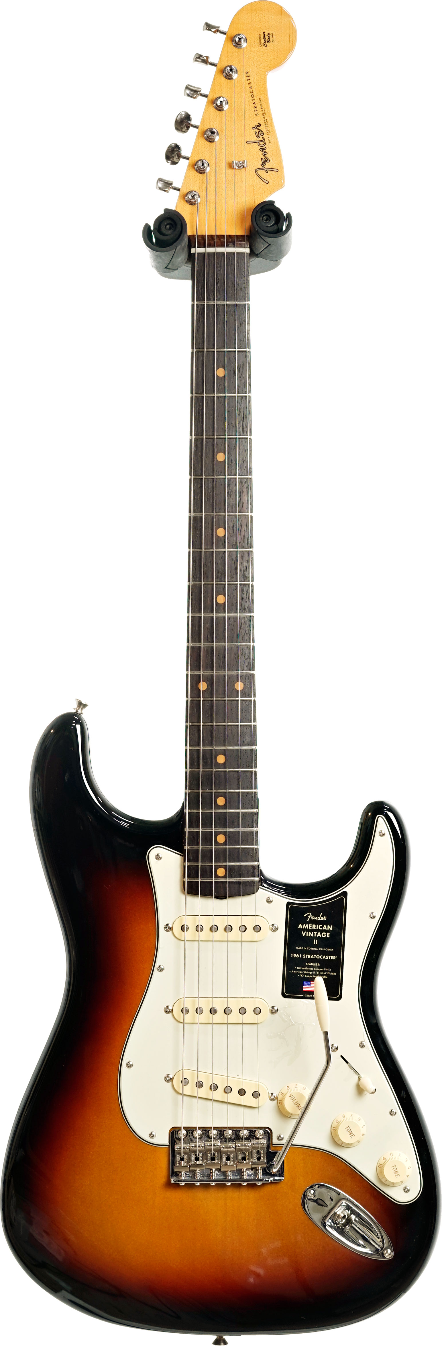 Fender 2024 1961 American Vintage II Stratocaster 3 Tone Sunburst (Pre-Owned) #V2434971