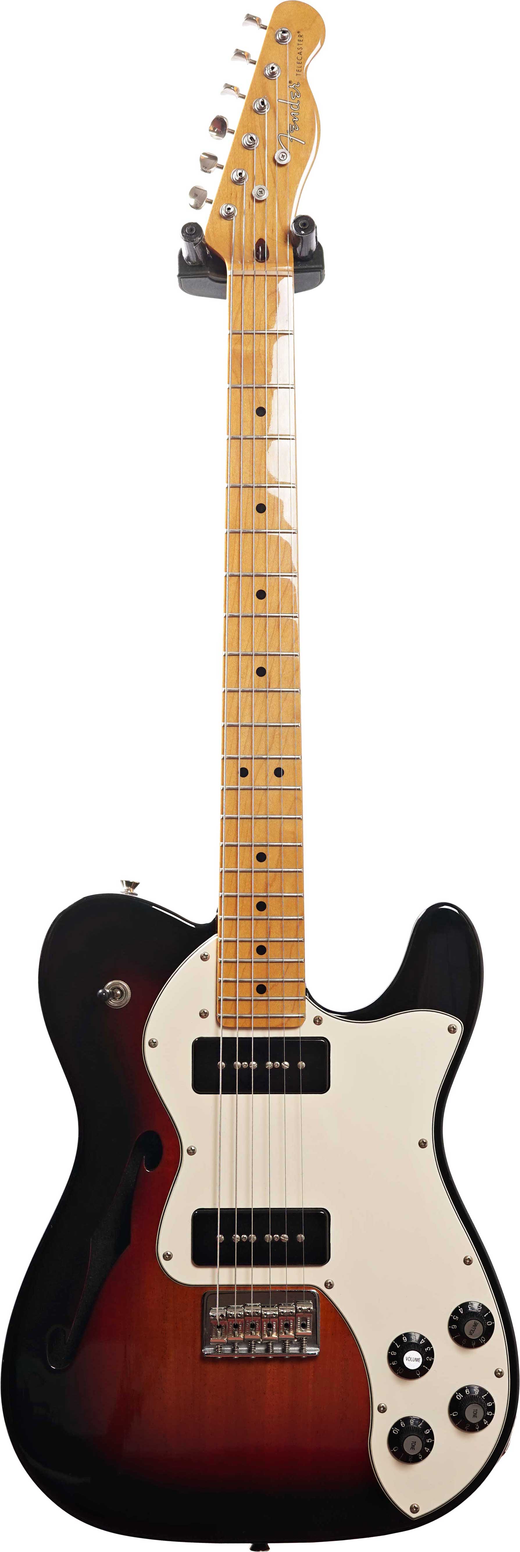 Fender Modern Player Telecaster Thinline Deluxe 3 Tone Sunburst (Pre-Owned) #CGF1106657