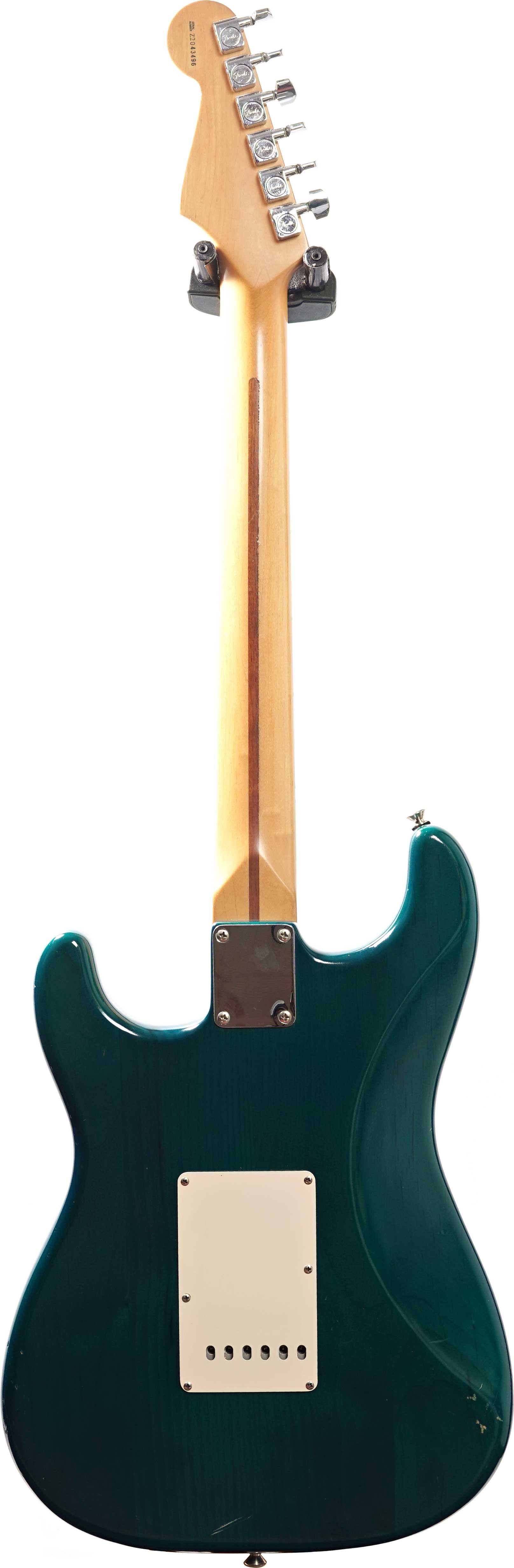 Fender 2002 Highway One Stratocaster Trans Teal (Pre-Owned) #Z2043496
