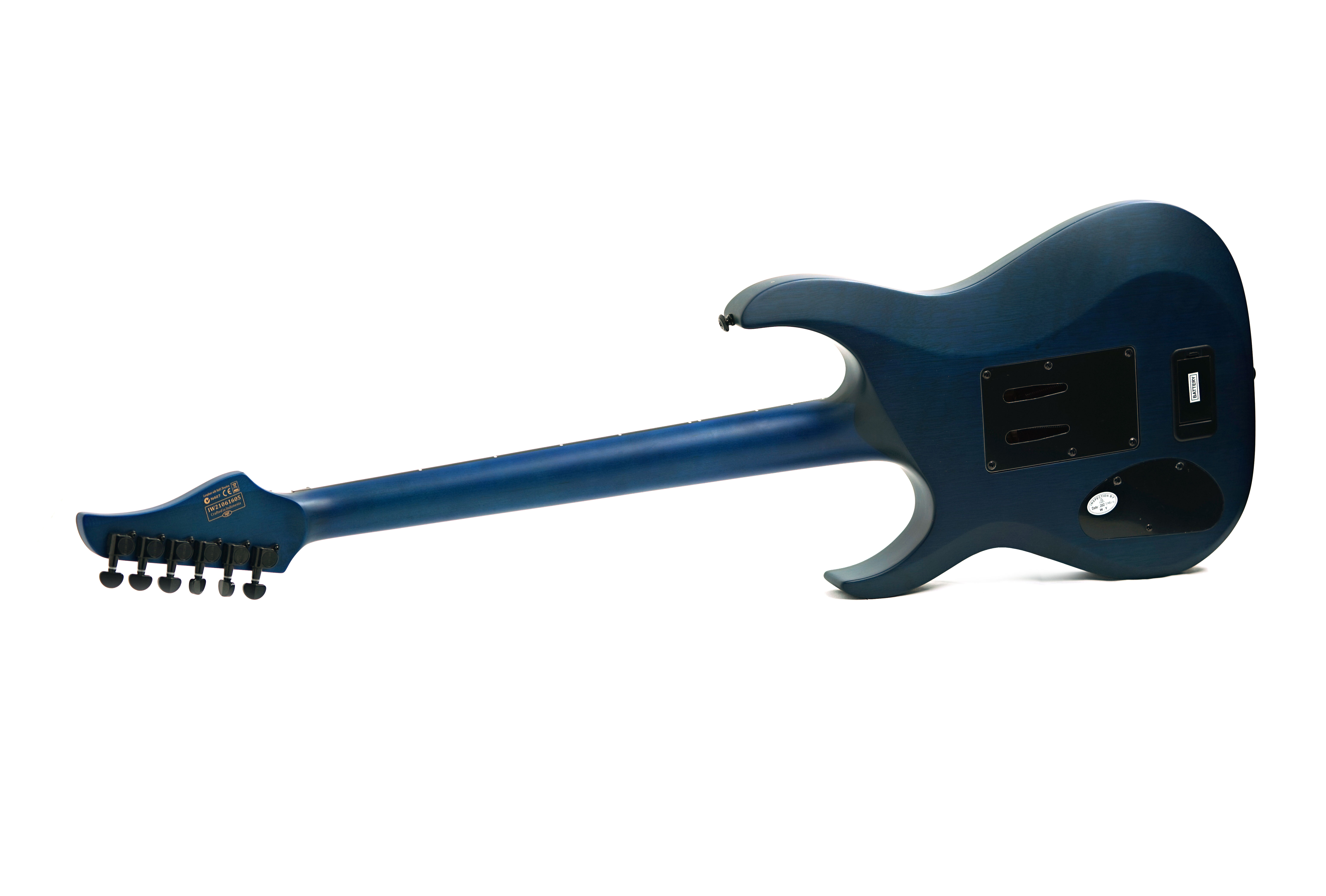 Schecter 2021 Banshee GT-FR Satin Trans Blue (Pre-Owned) #IW21061605