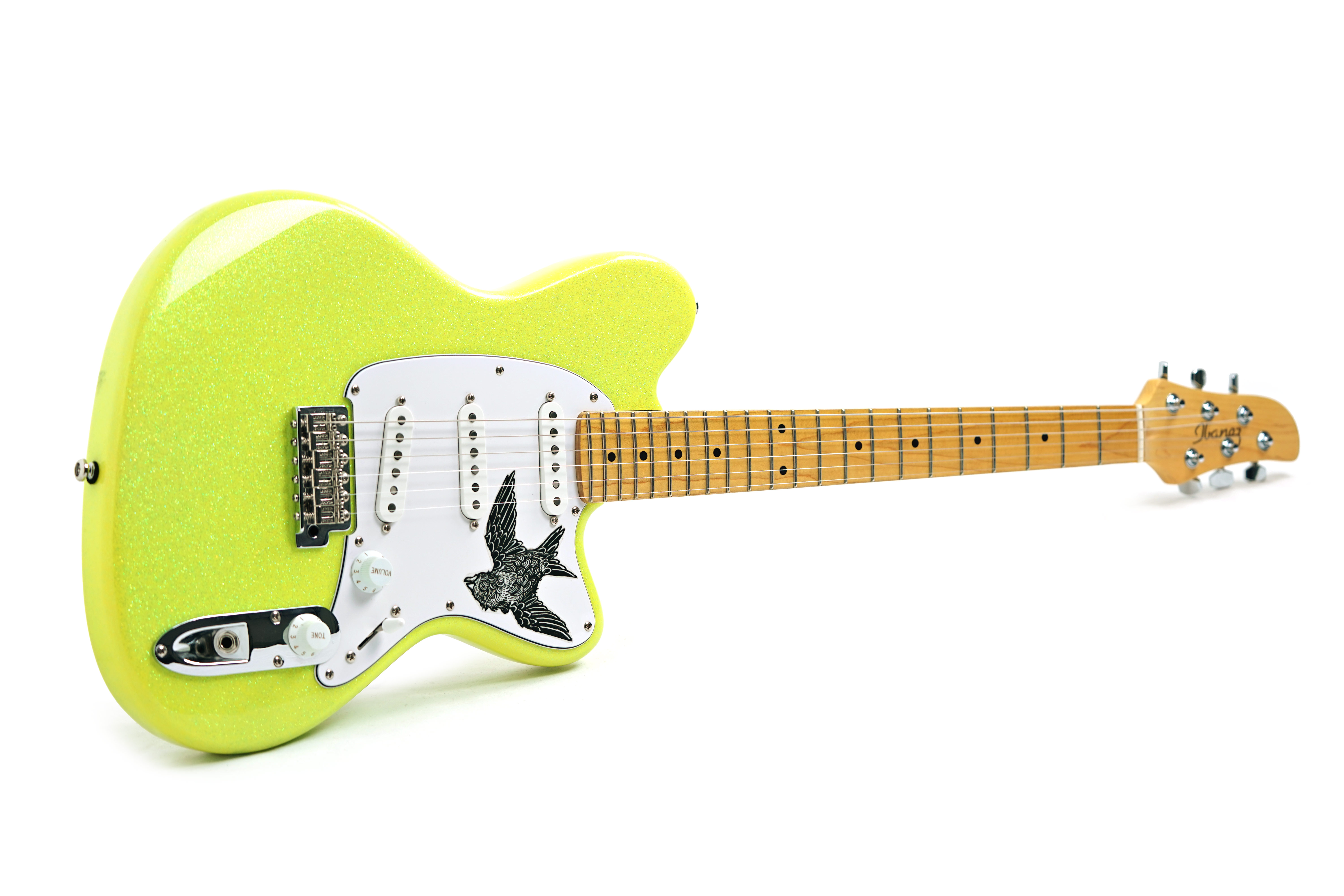 Ibanez 2022 Signature YY10 Yvette Young Talman Slime Green Sparkle (Pre-Owned) #I220904918