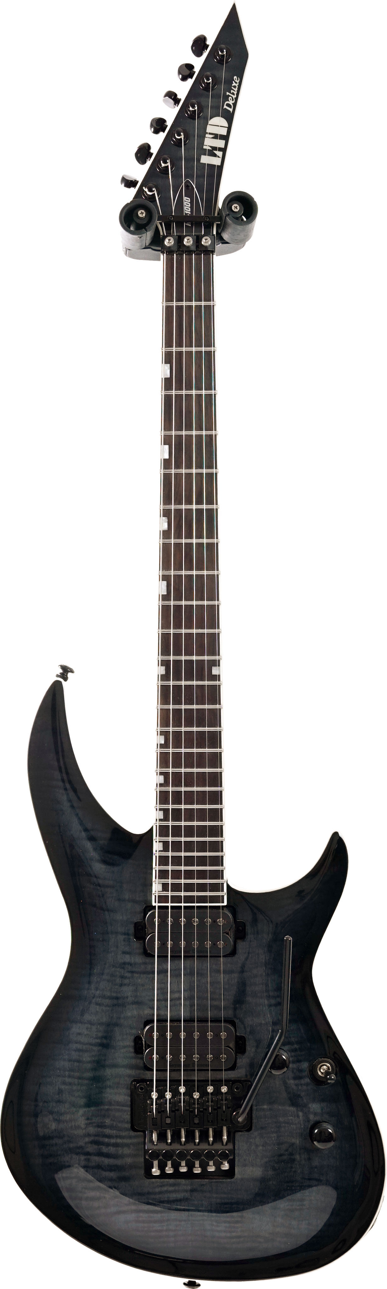 ESP LTD H3-1000 FR FM See Thru Black 2023 (Pre-Owned) #W23100889