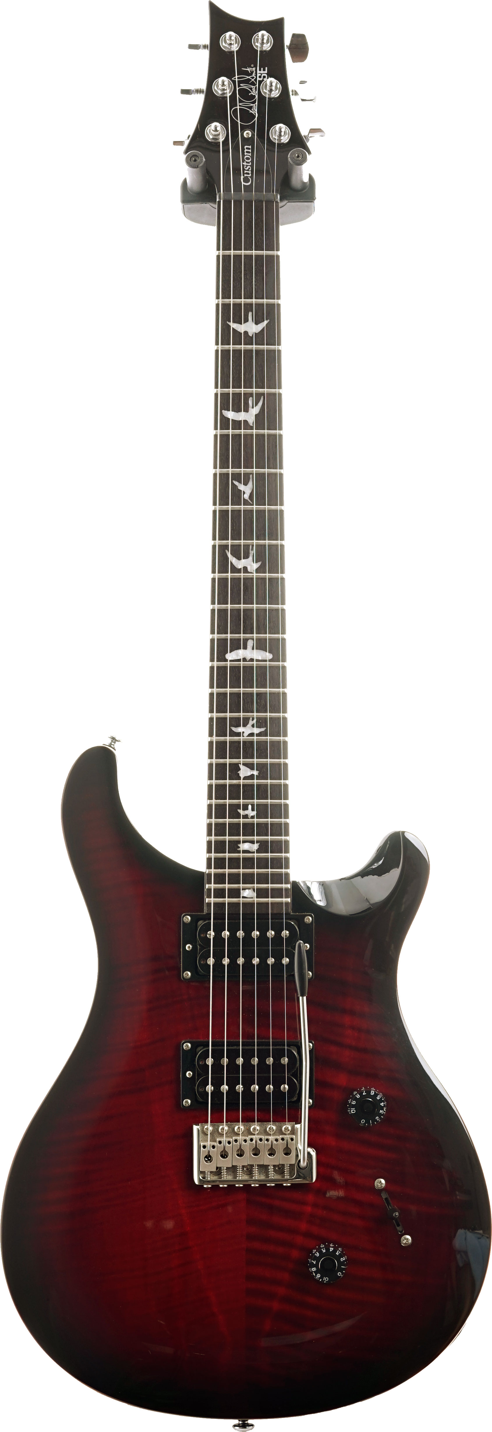 PRS SE Custom 24 Fire Red Burst (Pre-Owned) #S21319