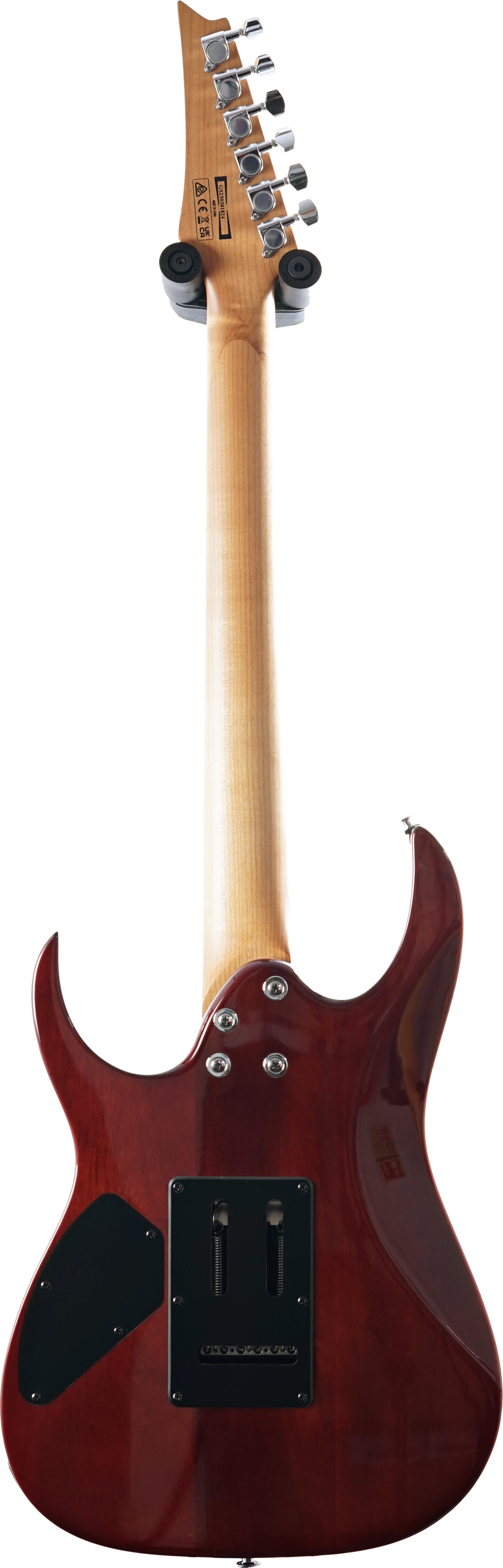 Ibanez  GRG220PA1 Transparent Brown Black Burst (Pre-Owned) #GS230301824