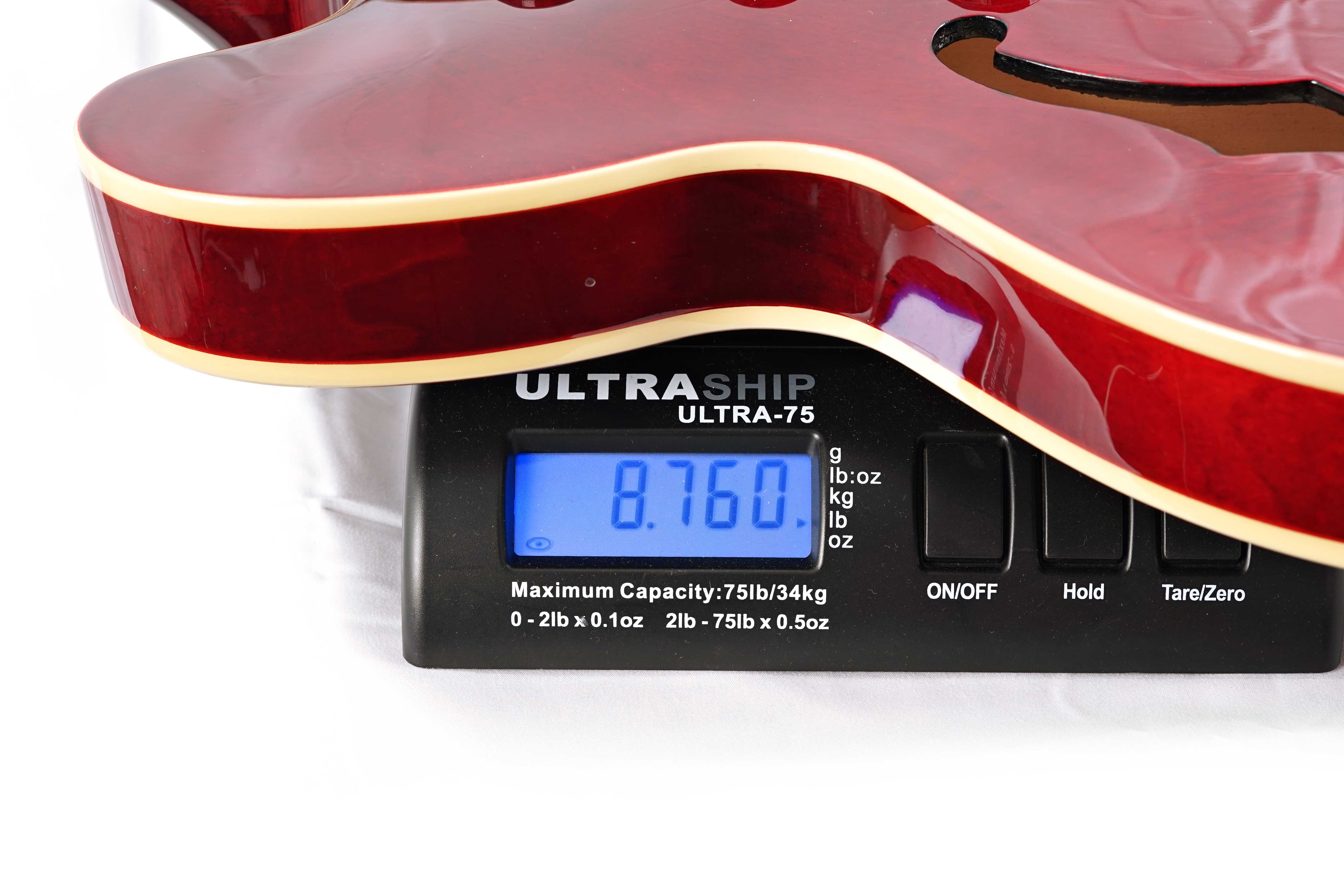 Epiphone Limited Edition Riviera Custom P93 3 Pickup Wine Red with Bigsby (Pre-Owned) #19011500551