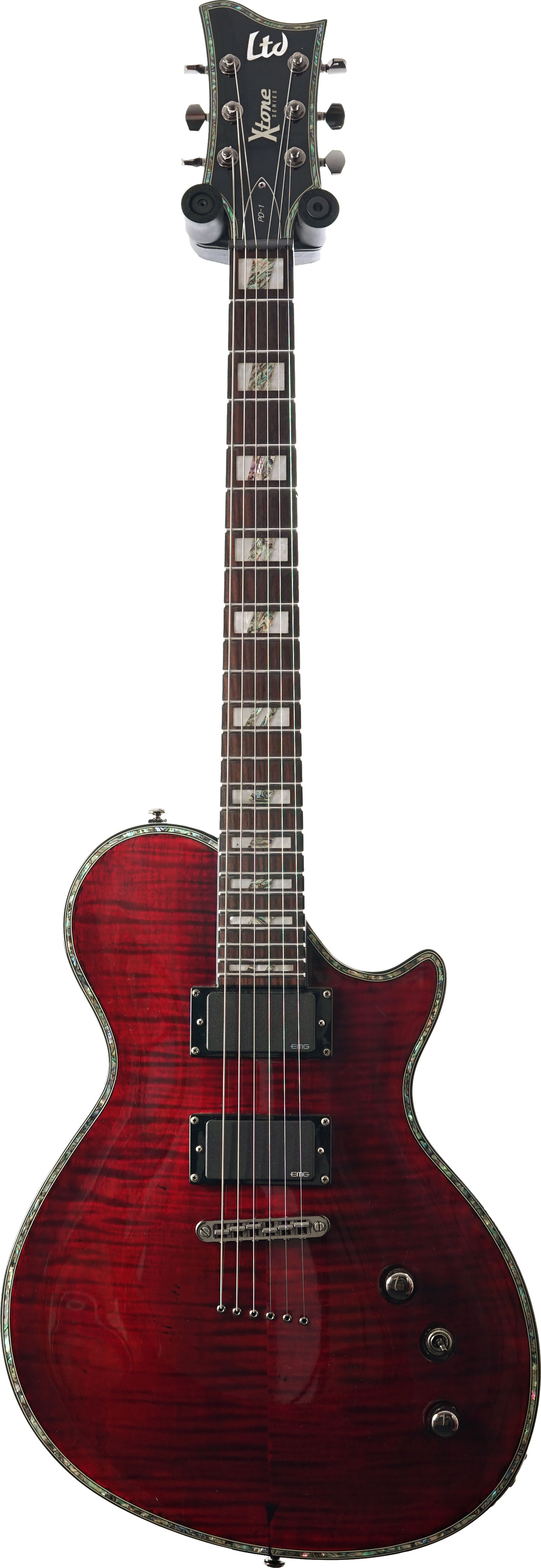 ESP  LTD Xtone PD-1 See-thru Black Cherry (Pre-Owned) #L10062470