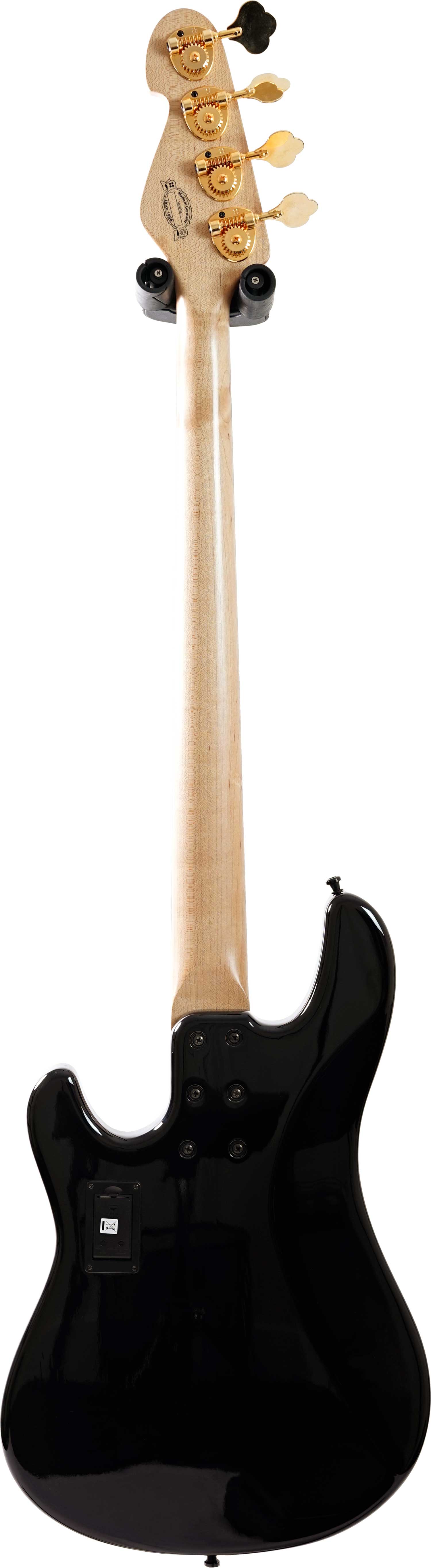 Sandberg California II VM Greenline Highgloss Black Ebony Fingerboard (Pre-Owned) #4229