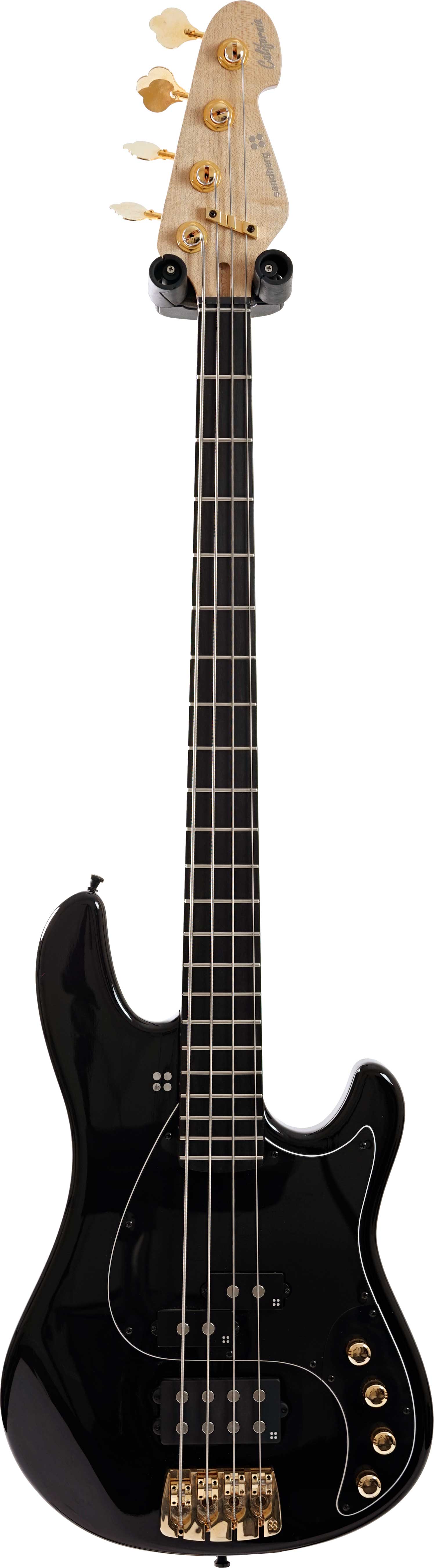 Sandberg California II VM Greenline Highgloss Black Ebony Fingerboard (Pre-Owned) #4229