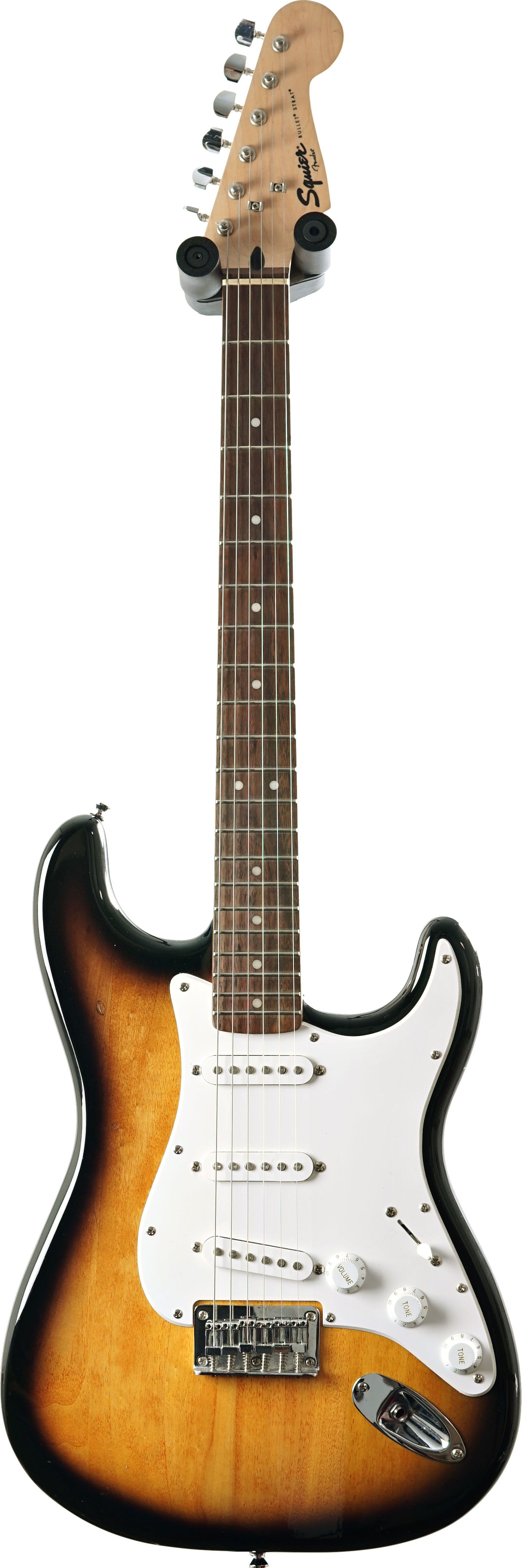 Squier Bullet Stratocaster Hardtail Brown Sunburst Indian Laurel Fingerboard (Pre-Owned) #ICS17282954