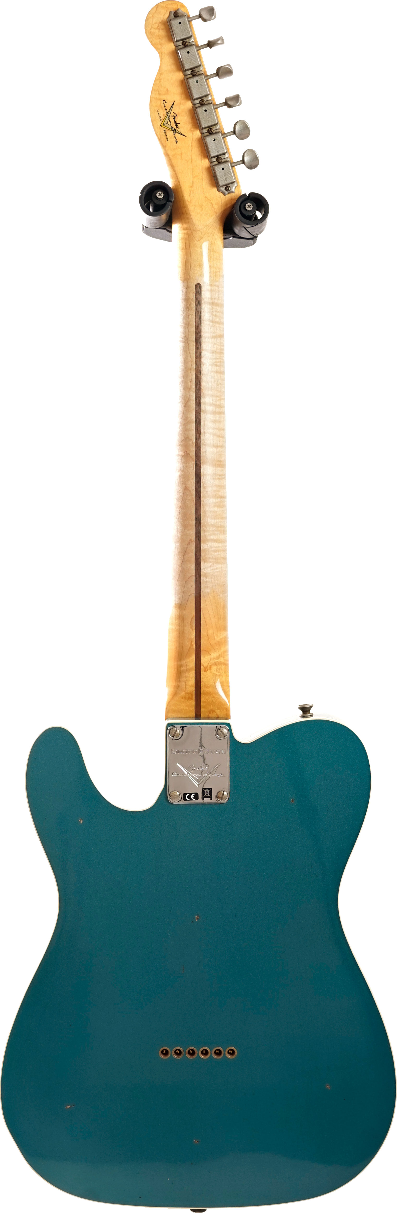 Fender Custom Shop 2022 Limited Edition 50s Twisted Telecaster Custom Journeyman Relic Ocean Turquoise (Pre-Owned) #R125845