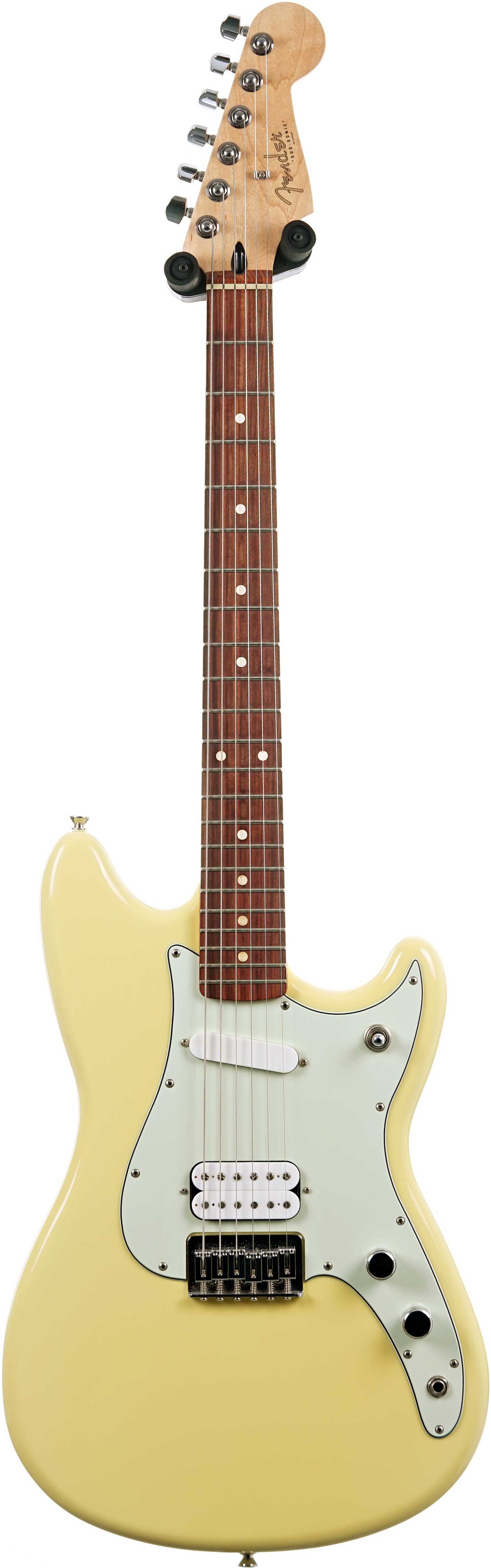 Fender 2017 Offset Duo Sonic HS Canary Diamond Pau Ferro Fingerboard (Pre-Owned) #MX17917018