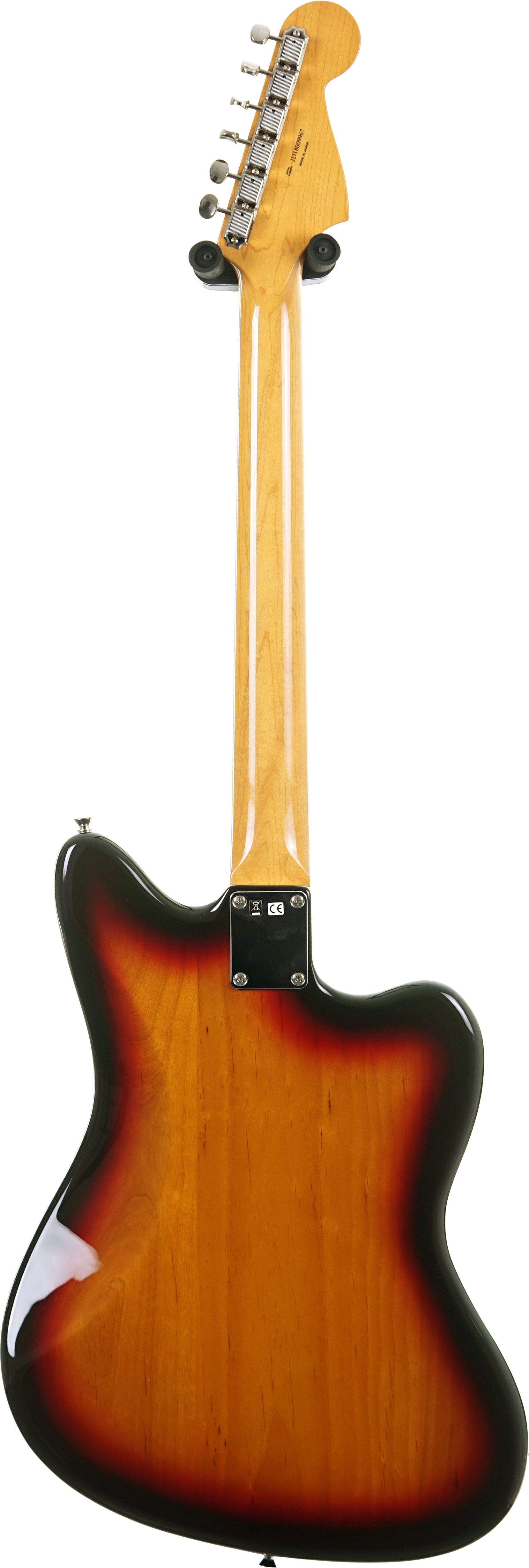 Fender 2018 Traditional 60s Jazzmaster 3 Tone Sunburst Left Handed (Pre-Owned) #JD18009967