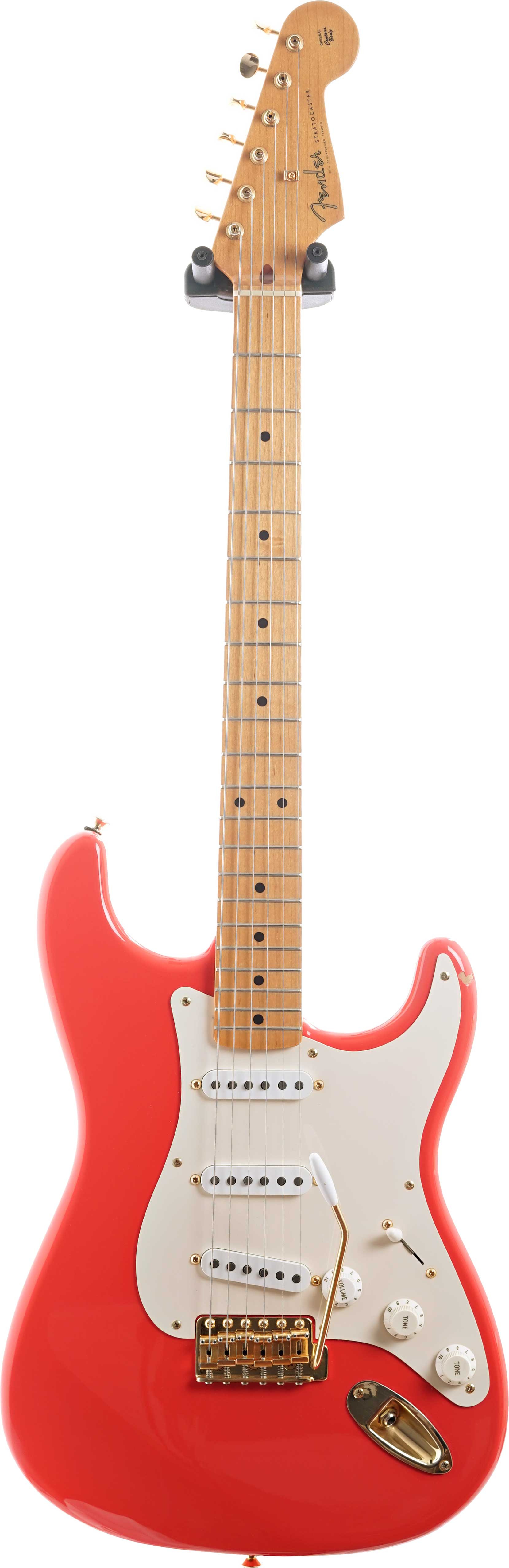 Fender 2004 Classic Series Stratocaster 50s Fiesta Red Gold Hardware (Pre-Owned) #MZ4106333