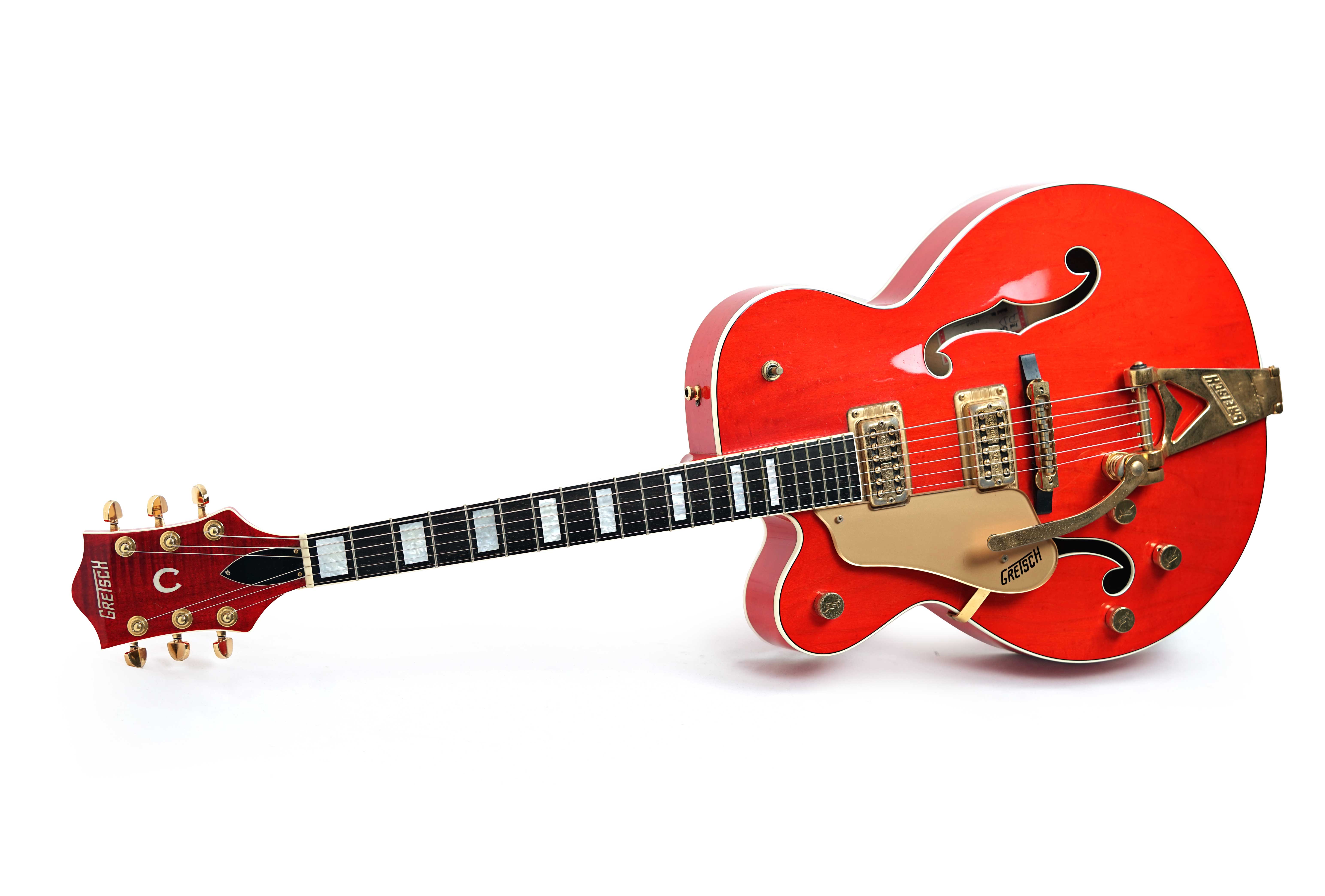 Gretsch 1997 G6120 Left Handed Orange Stain (Pre-Owned) #9711120-1957