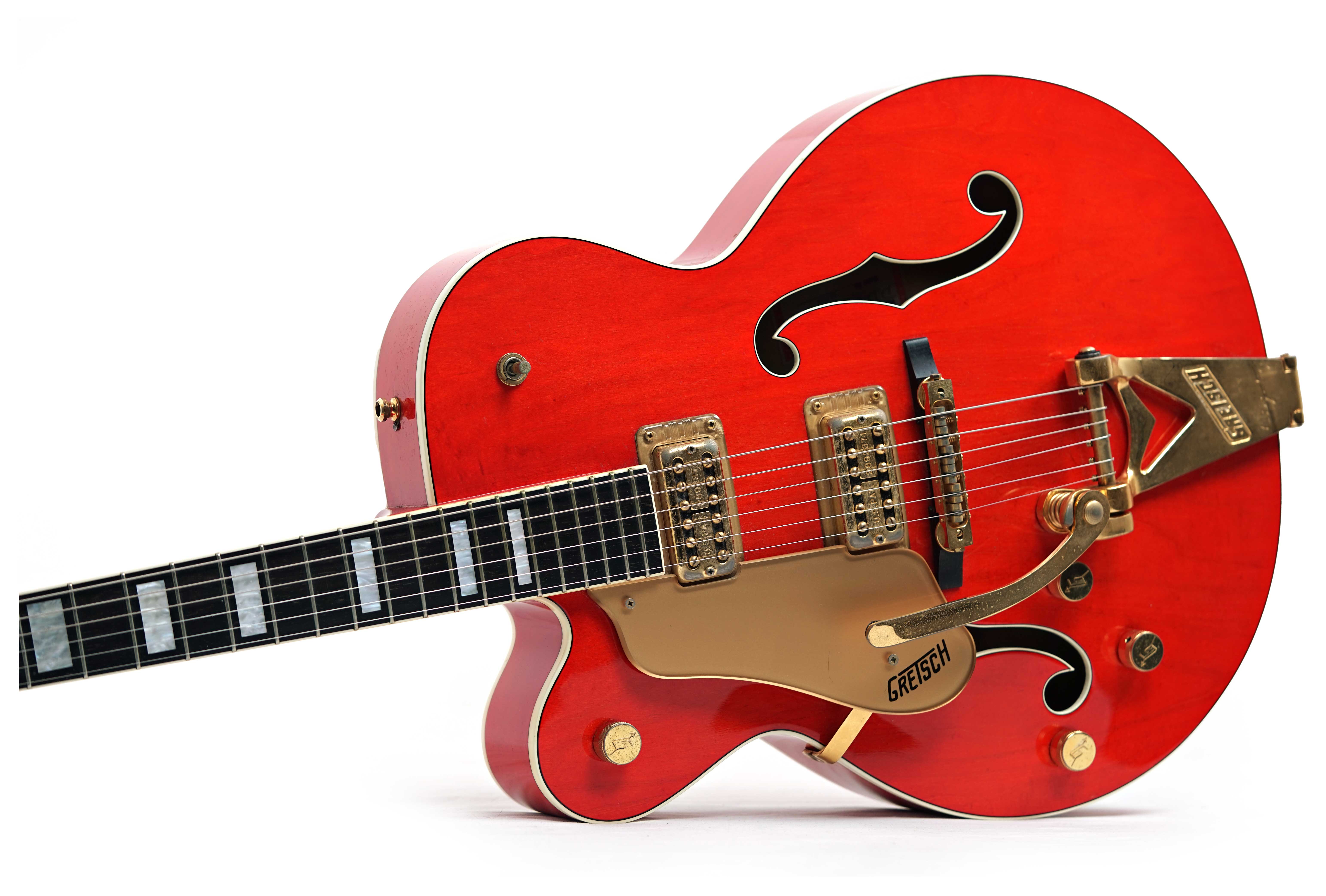 Gretsch 1997 G6120 Left Handed Orange Stain (Pre-Owned) #9711120-1957