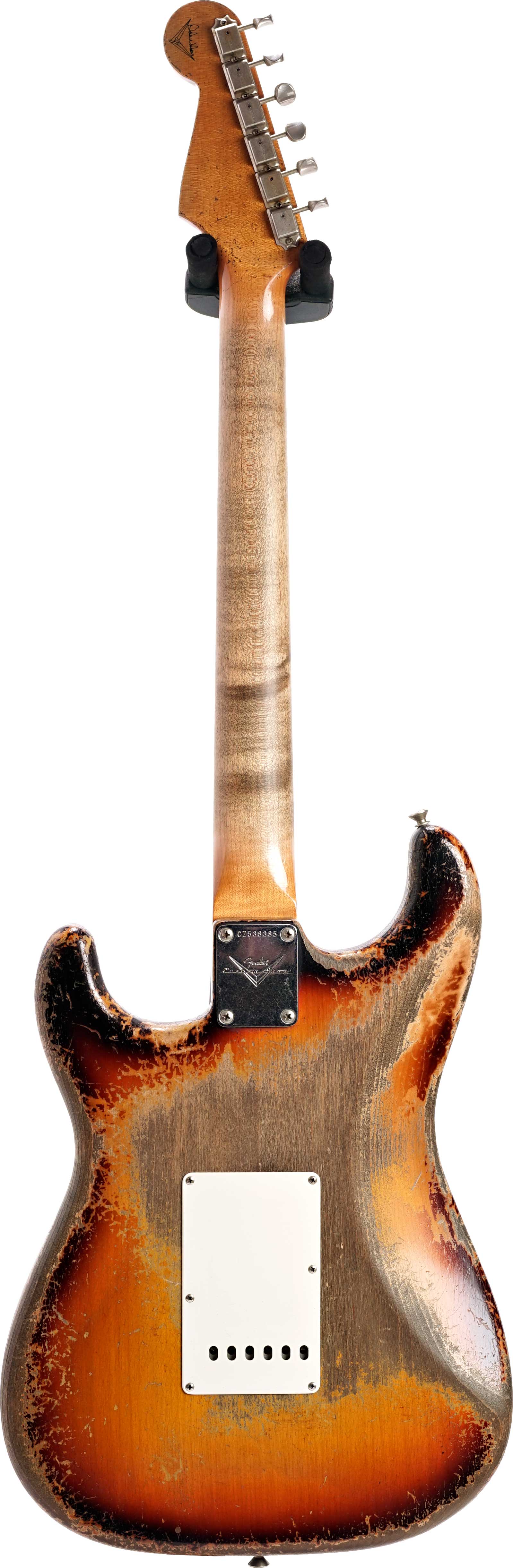 Fender Custom Shop Master Built by Dale Wilson 1961 Stratocaster Heavy Relic 3 Tone Sunburst (Pre-Owned) #CZ538385