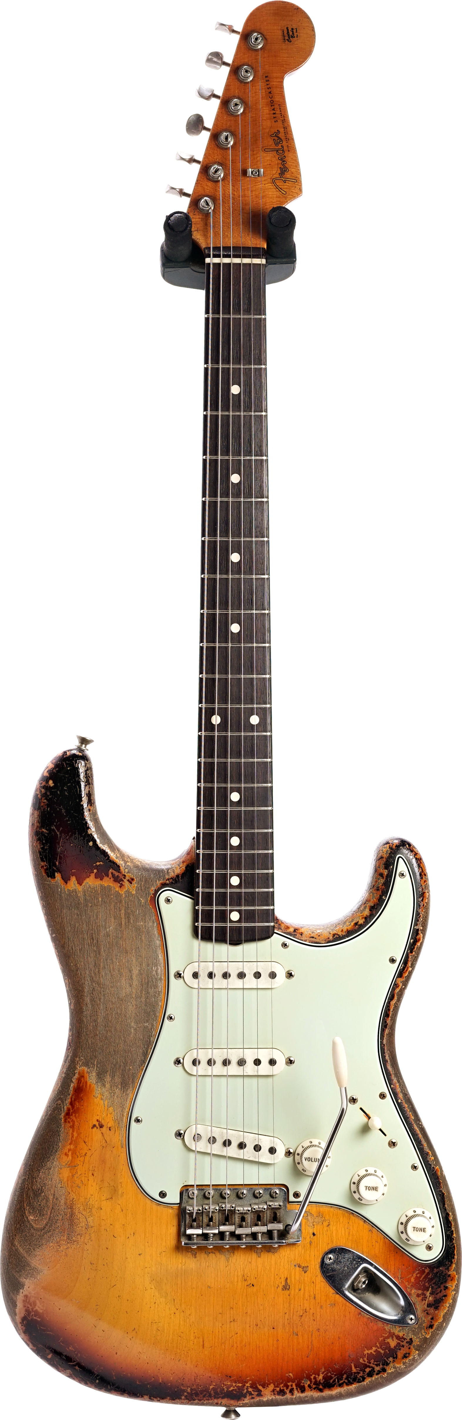 Fender Custom Shop Master Built by Dale Wilson 1961 Stratocaster Heavy Relic 3 Tone Sunburst (Pre-Owned) #CZ538385