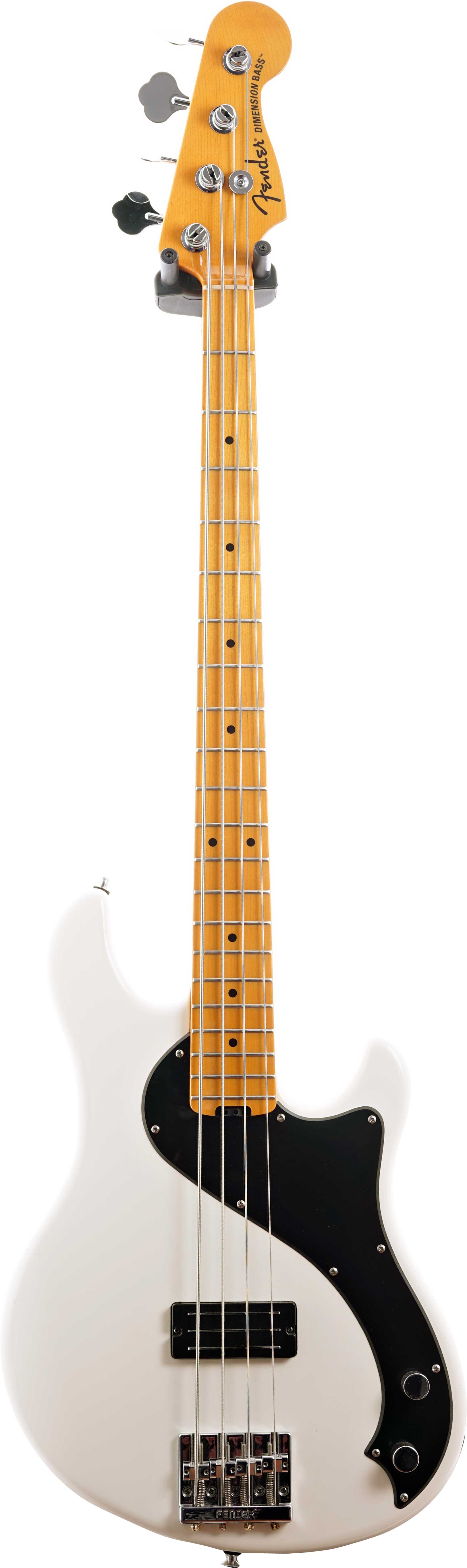 Fender 2014 Modern Player Dimension Bass Maple Fingerboard Olympic White (Pre-Owned) #CGF1403476