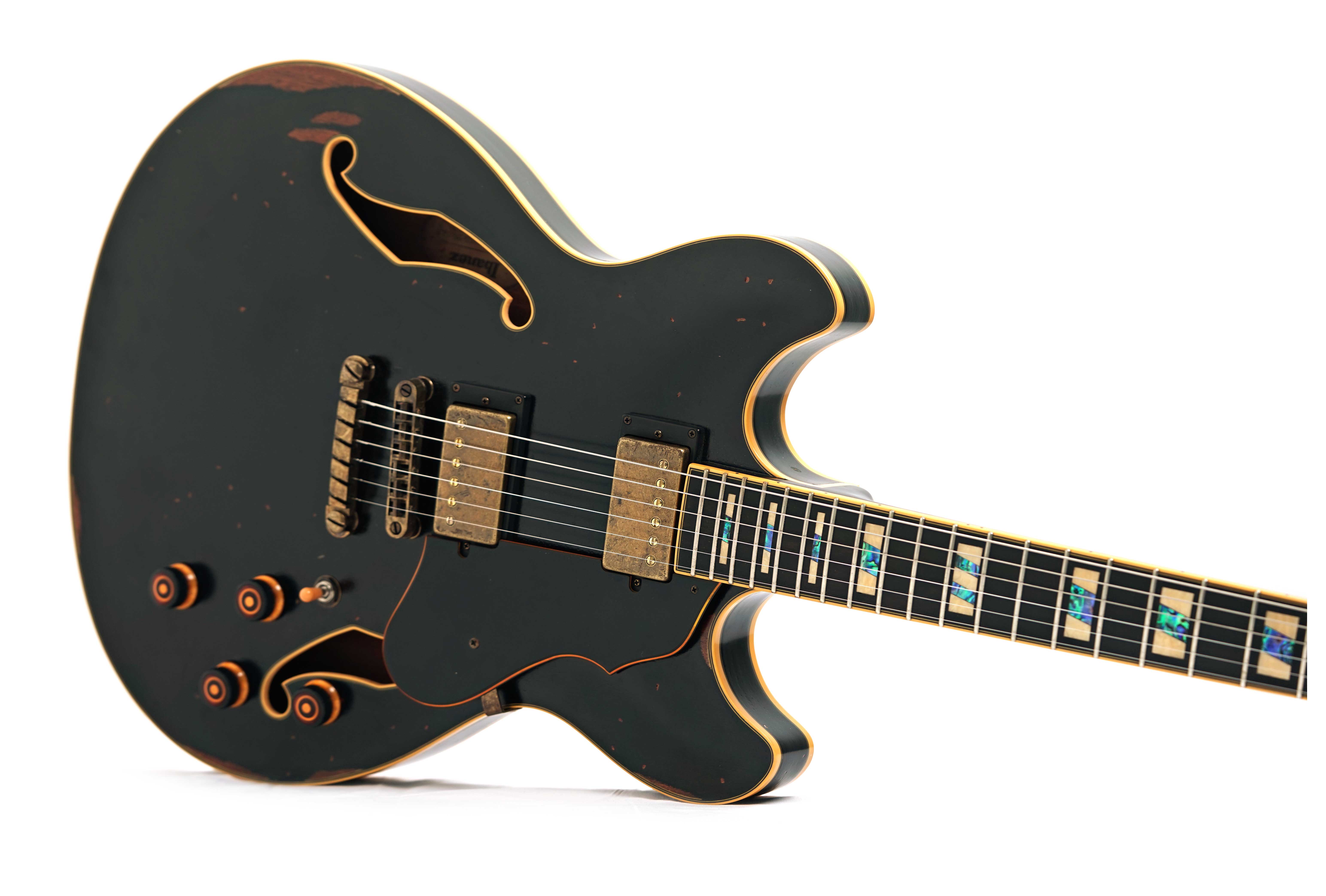 Ibanez 2016 ASV100DG Black Low Gloss (Pre-Owned) #S16090765