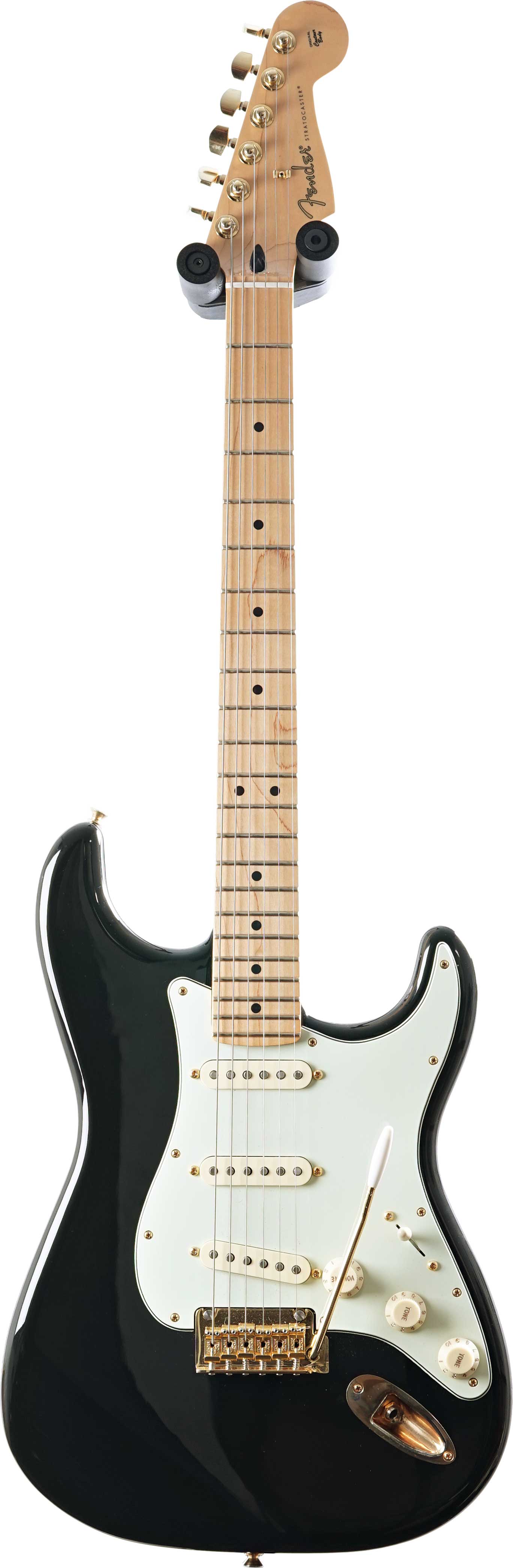 Fender 2023 Limited Edition Player Stratocaster Black with Gold Hardware (Pre-Owned) #MX23123865