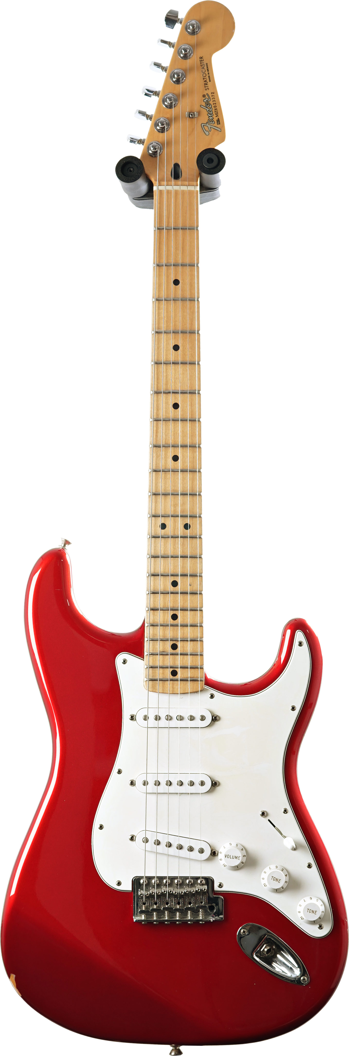 Fender 2008 Standard Stratocaster Maple Fingerboard Chrome Red (Pre-Owned) #MZ8023372