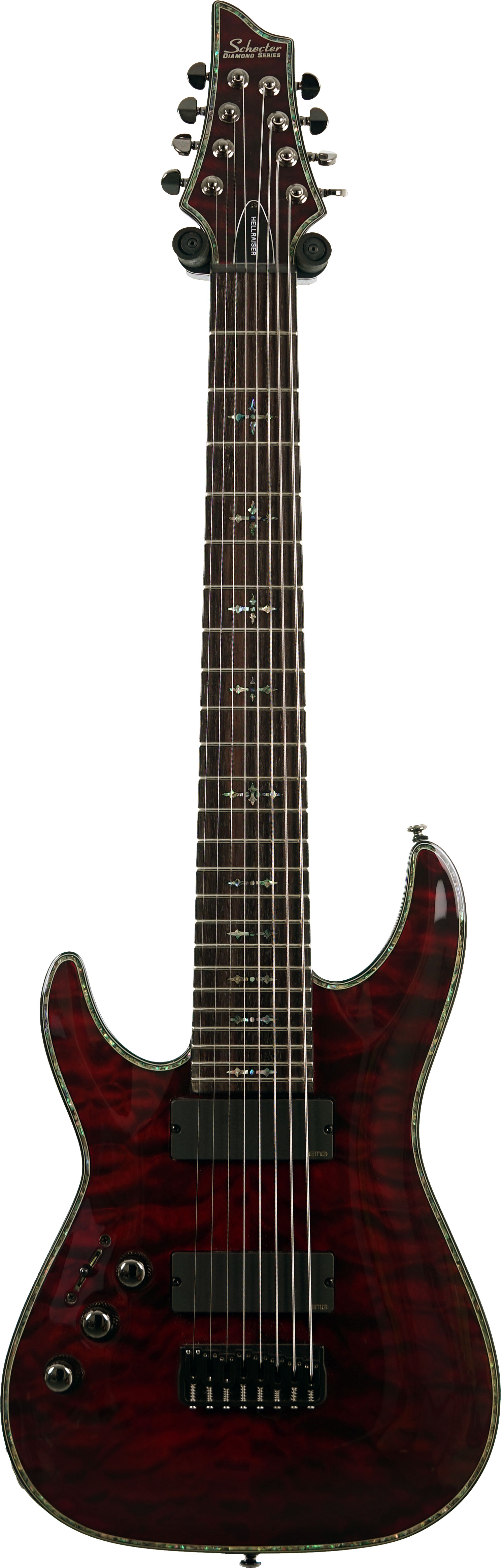 Schecter 2011 Hellraiser C-8 Left Handed Black Cherry (Pre-Owned) #W1151335