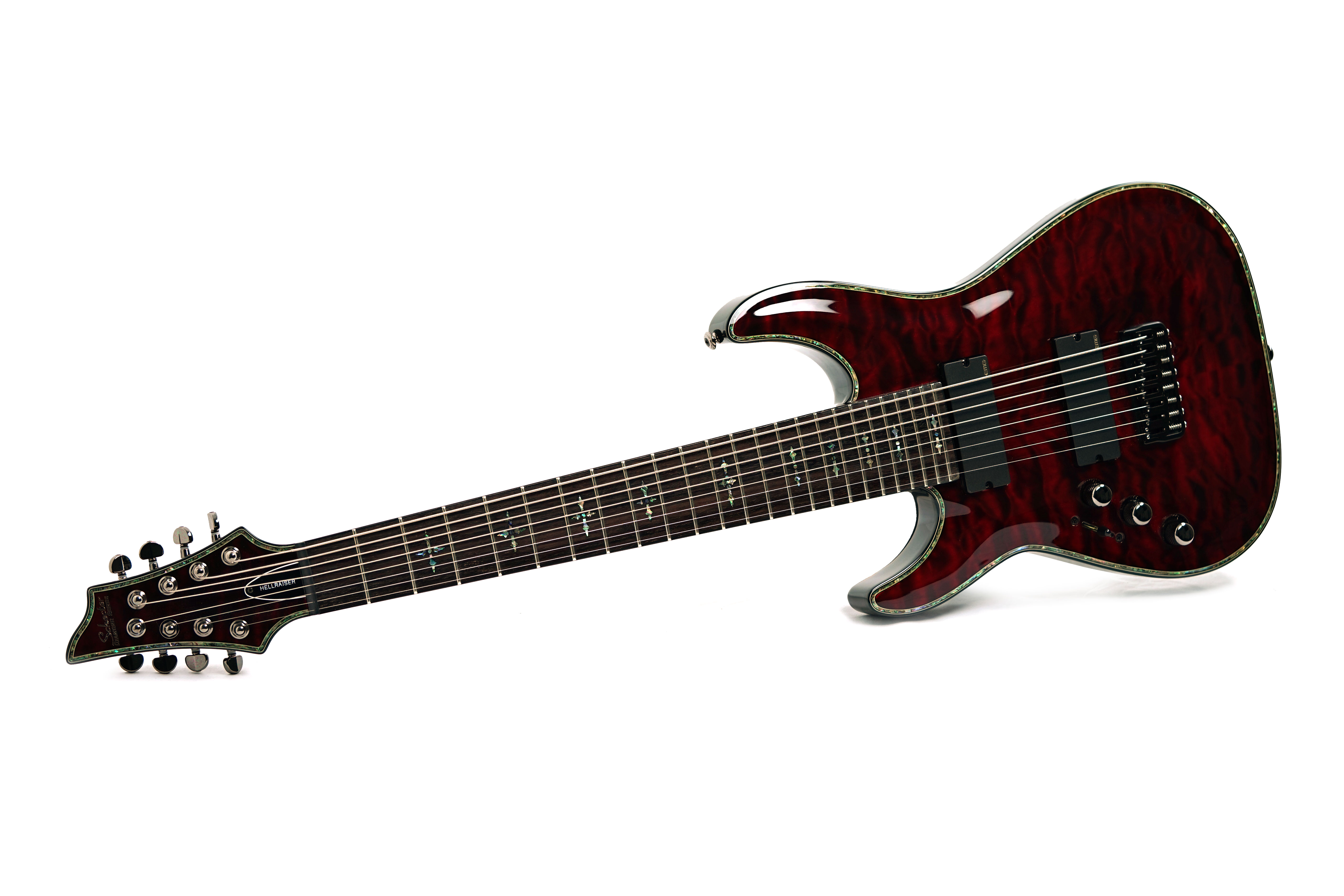 Schecter 2011 Hellraiser C-8 Left Handed Black Cherry (Pre-Owned) #W1151335