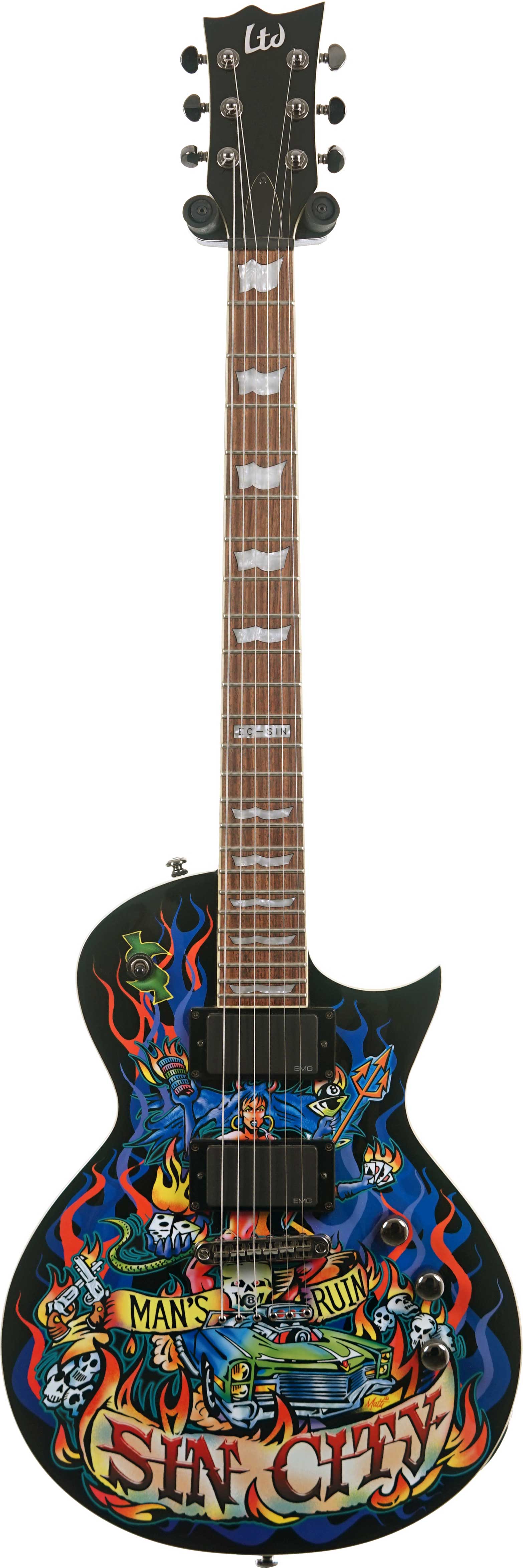 ESP LTD 2005 EC-SIN Sin City Guitar Limited Edition (Pre-Owned) #SIN021