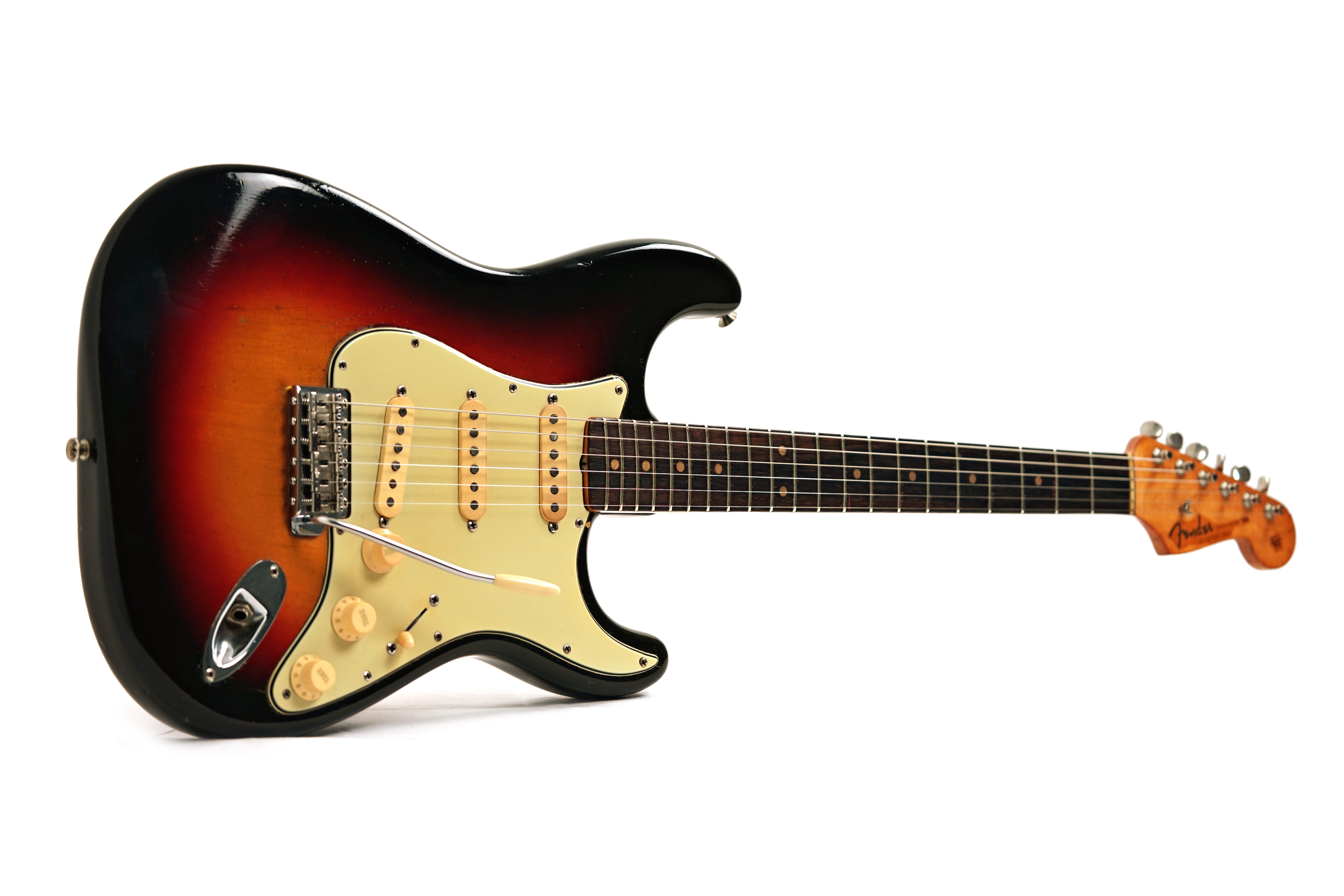 Fender 1963 Stratocaster 3-Tone Sunburst Rosewood Fingerboard (Pre-Owned) #97768
