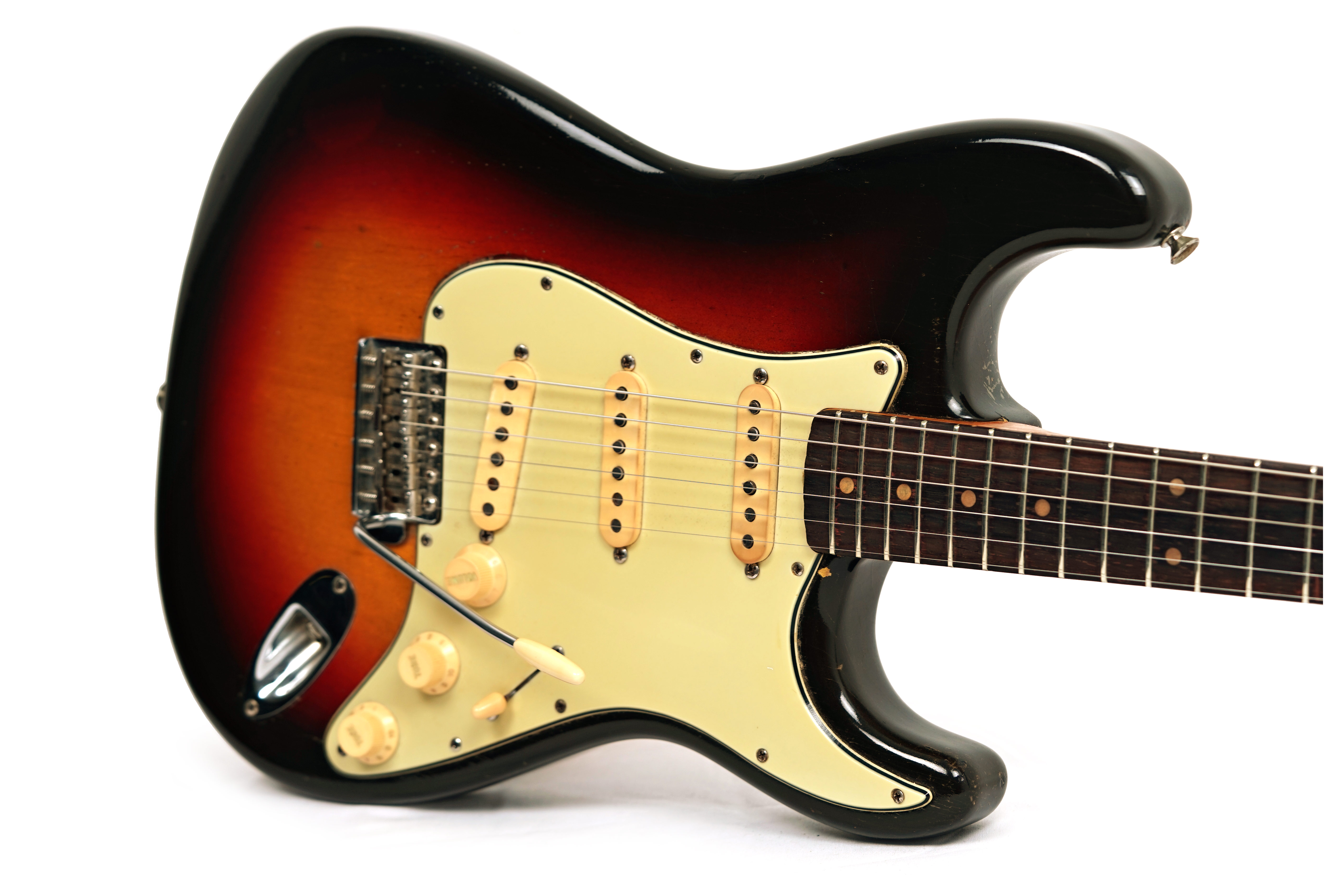 Fender 1963 Stratocaster 3-Tone Sunburst Rosewood Fingerboard (Pre-Owned) #97768