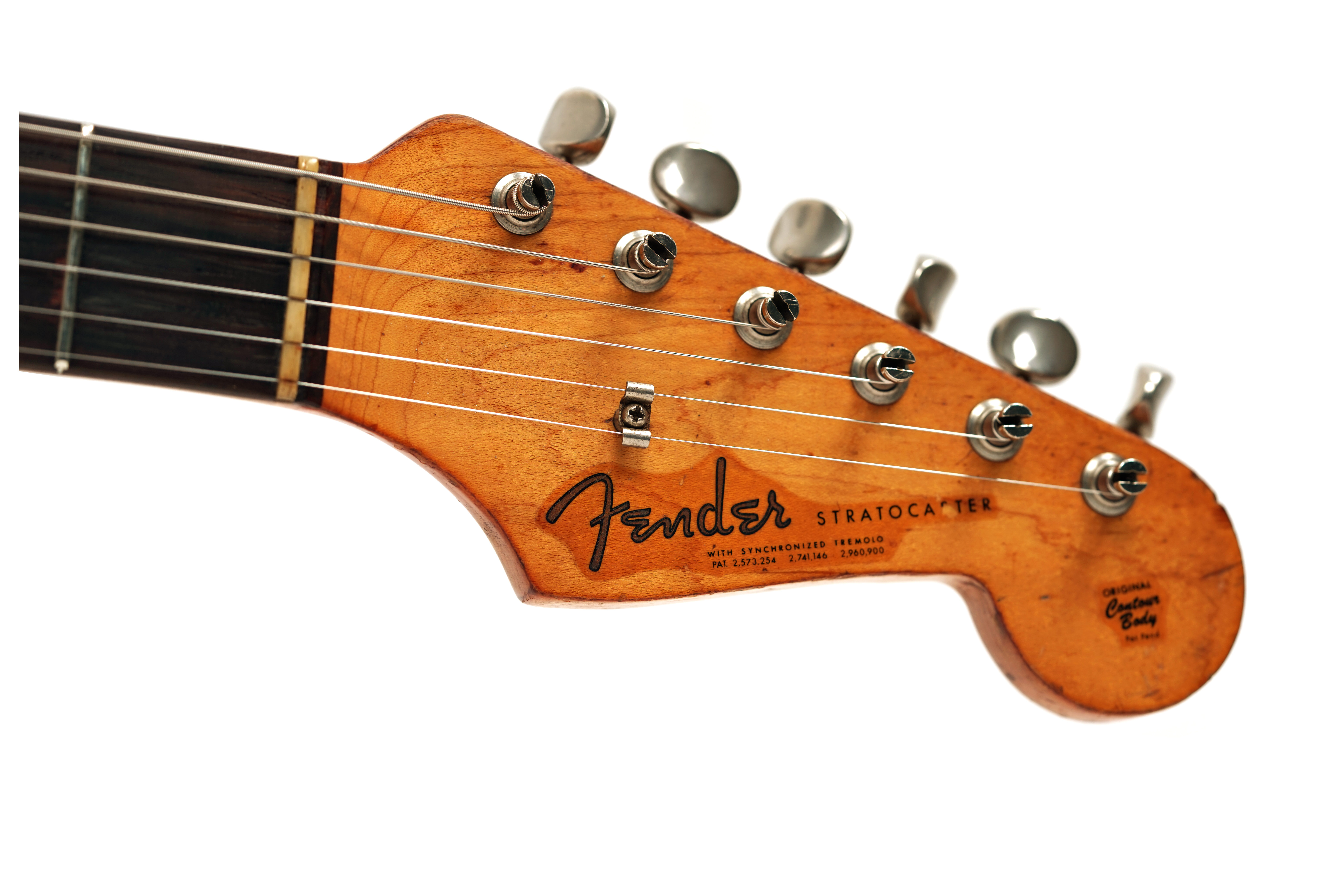 Fender 1963 Stratocaster 3-Tone Sunburst Rosewood Fingerboard (Pre-Owned) #97768