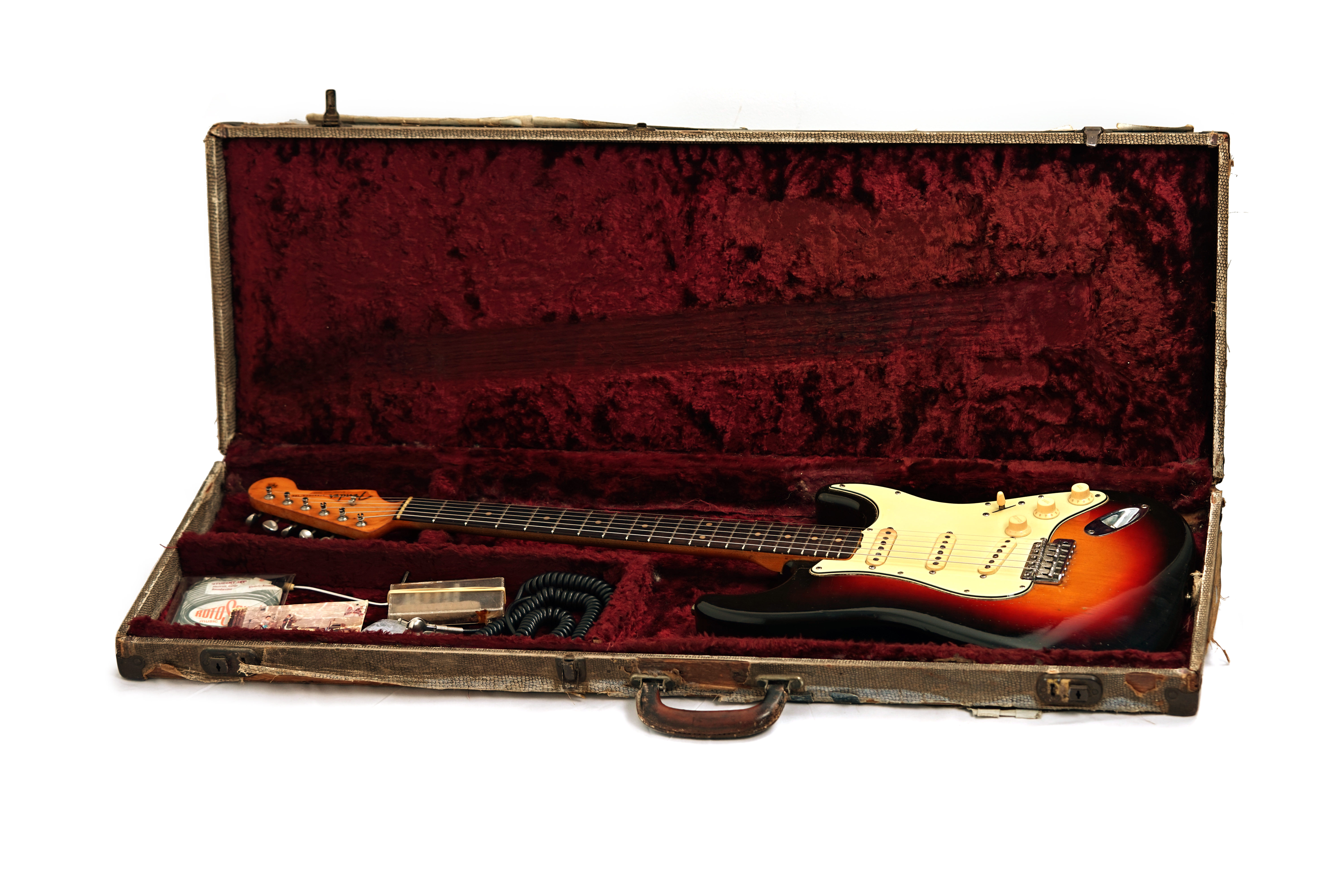 Fender 1963 Stratocaster 3-Tone Sunburst Rosewood Fingerboard (Pre-Owned) #97768