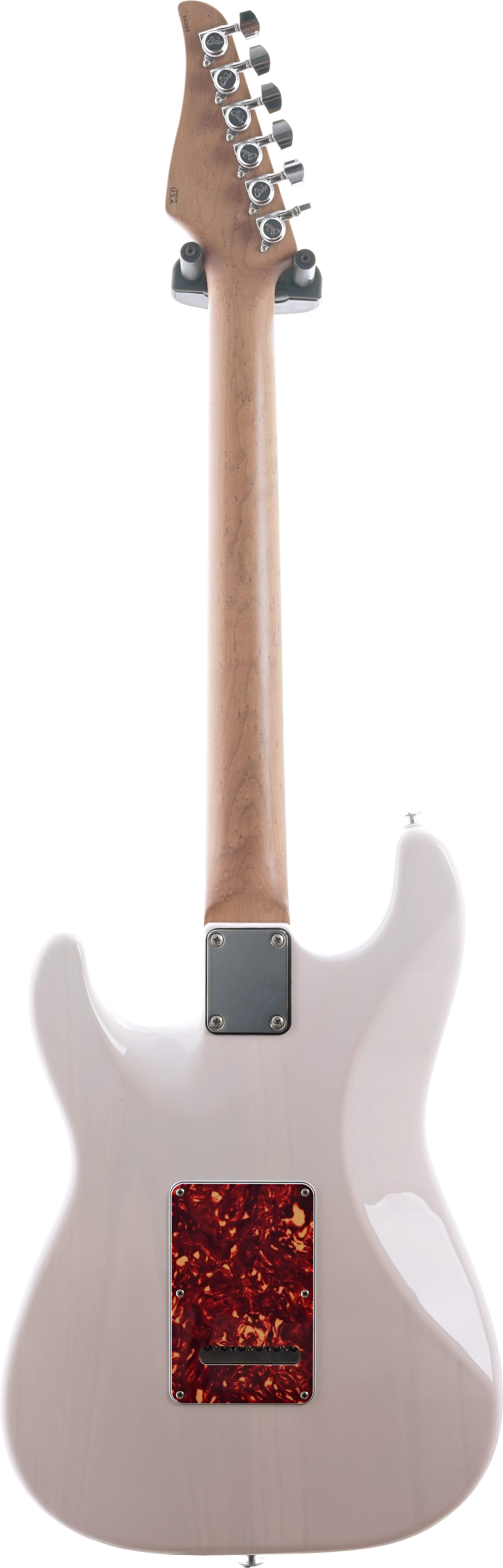 Suhr 2022 Limited Edition Classic S Paulownia HSS Trans White with 3A Roasted Birdseye Neck & Fingerboard (Pre-Owned) #60266