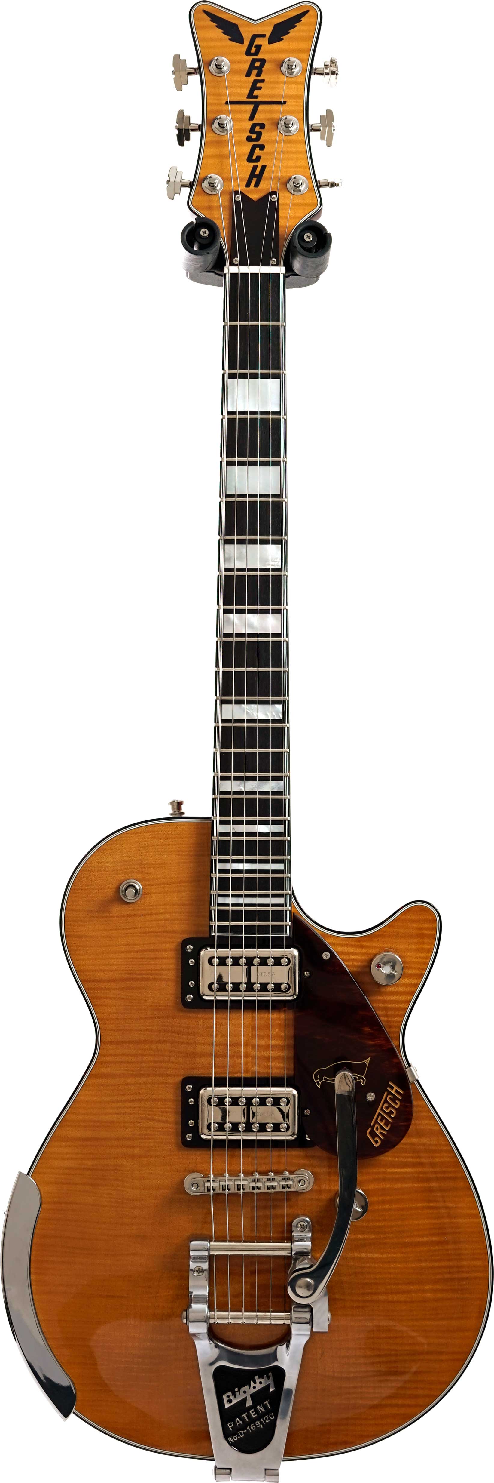 Gretsch G6134TFM-NH Nigel Hendroff Penguin Amber Flame Ebony Fingerboard (Pre-Owned) #JT21125028