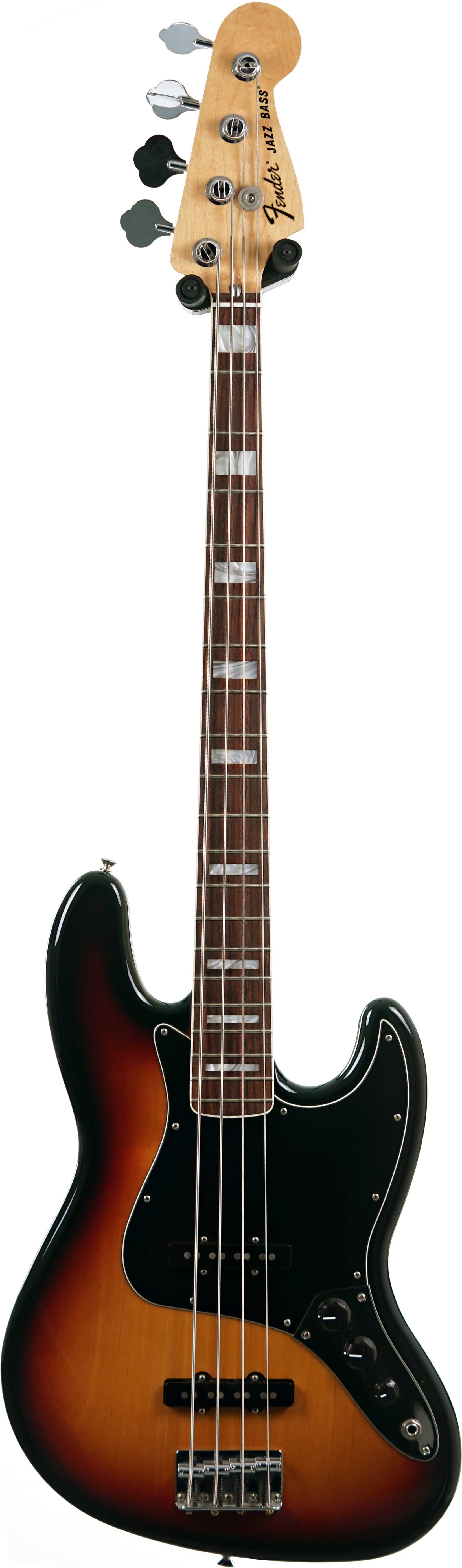 Fender 2014 Classic Series 70s Jazz Bass 3 Colour Sunburst Rosewood Fingerboard (Pre-Owned) #MX14479188