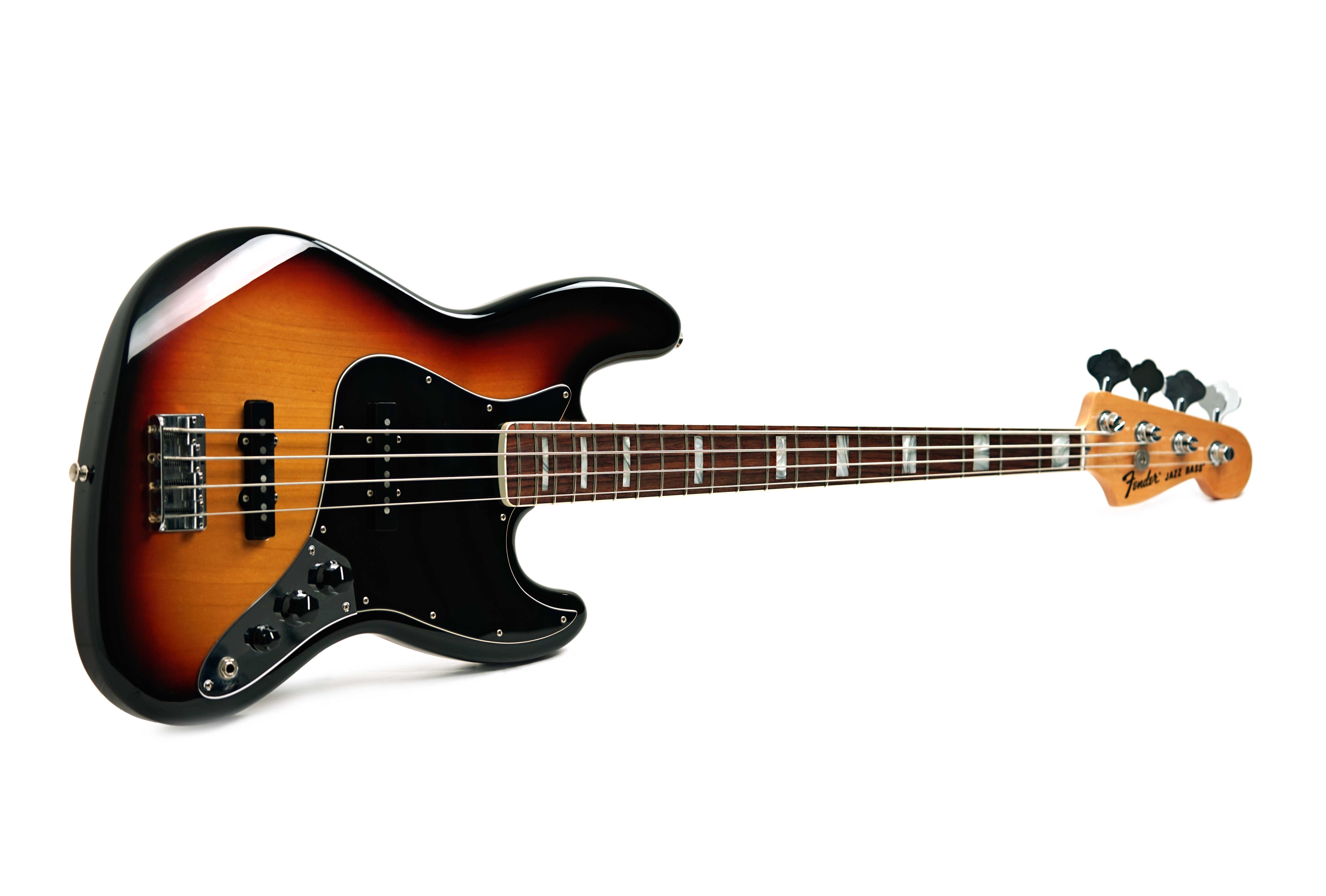 Fender 2014 Classic Series 70s Jazz Bass 3 Colour Sunburst Rosewood Fingerboard (Pre-Owned) #MX14479188