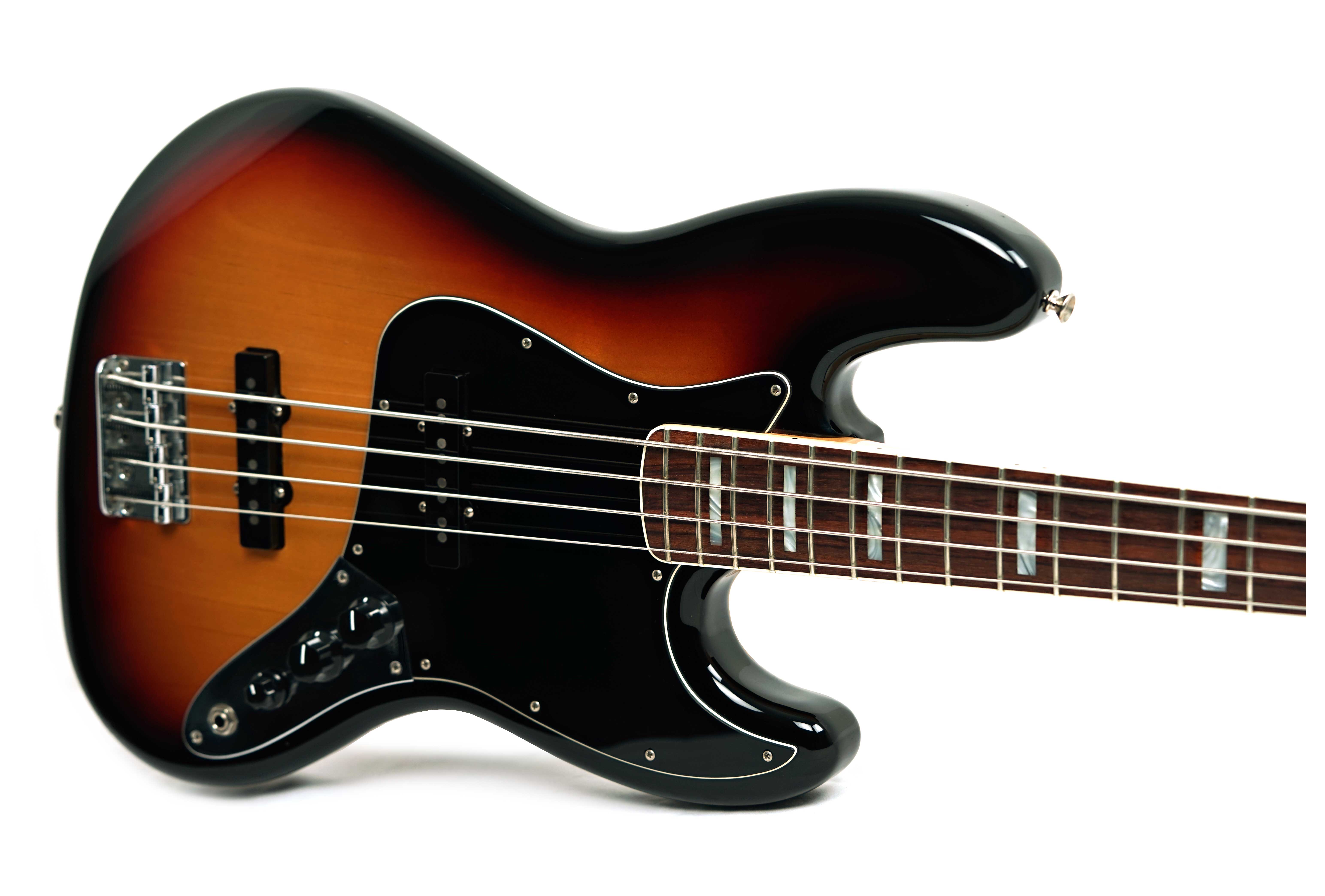Fender 2014 Classic Series 70s Jazz Bass 3 Colour Sunburst Rosewood Fingerboard (Pre-Owned) #MX14479188