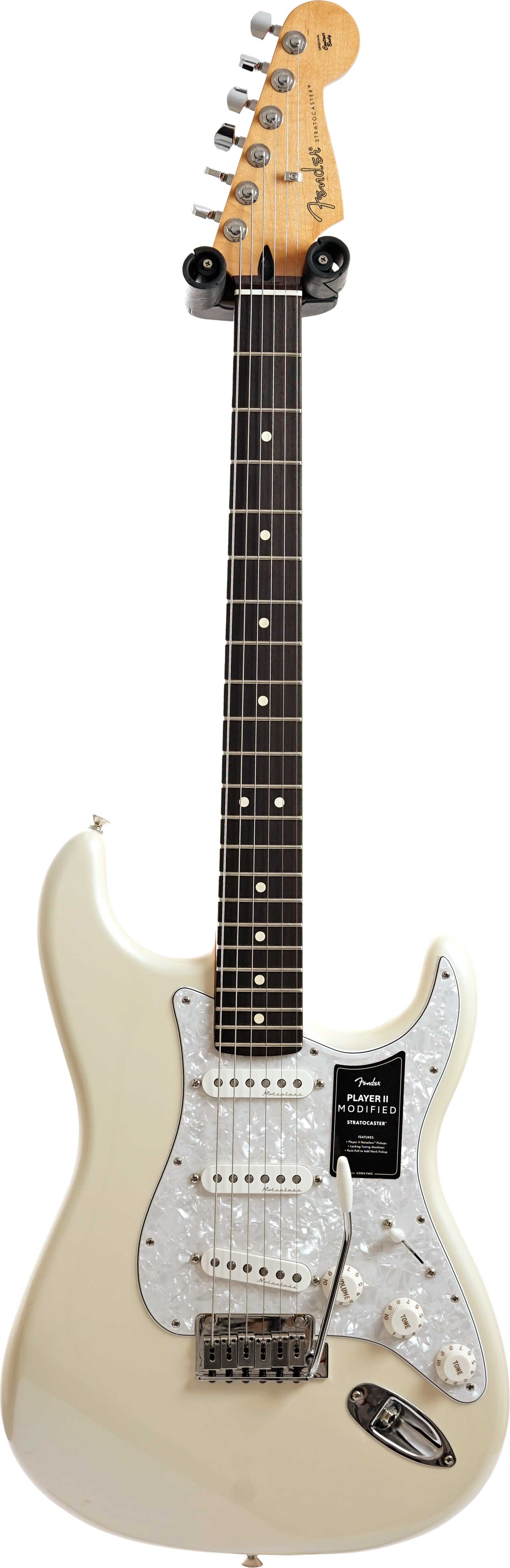 Fender 2024 Player II Modified Stratocaster Olympic Pearl Rosewood Fingerboard (Pre-Owned) #MX25015539