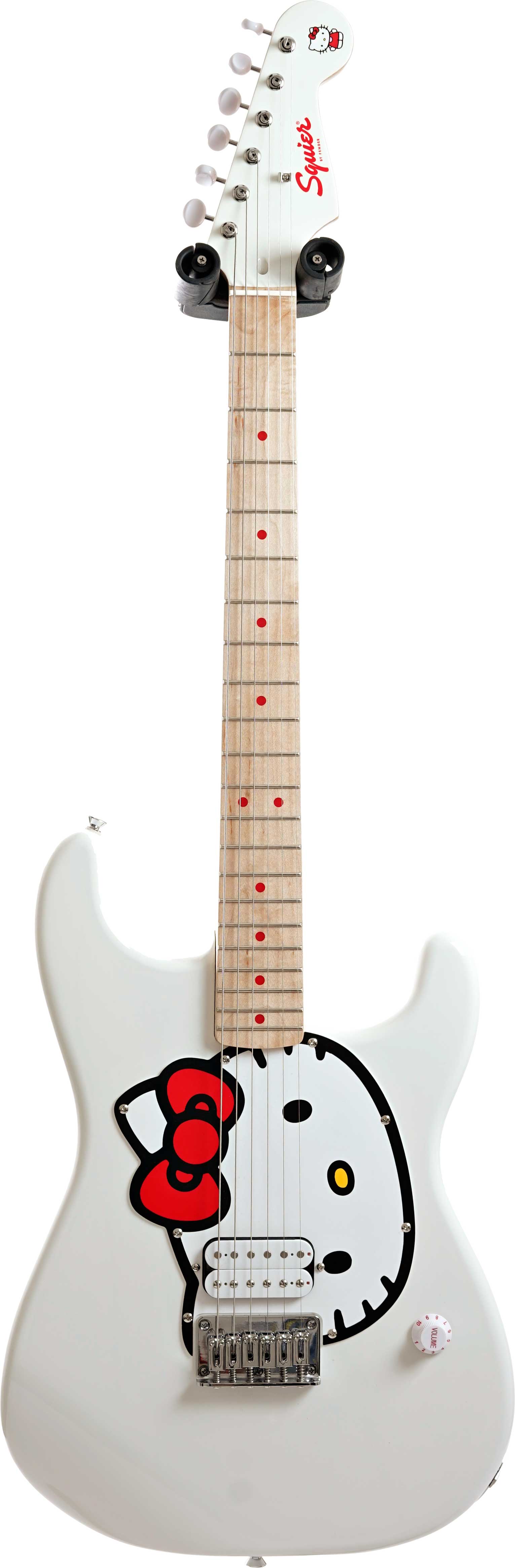 Squier 2025 Hello Kitty Stratocaster White Maple Fingerboard (Pre-Owned) #CYKE25006115